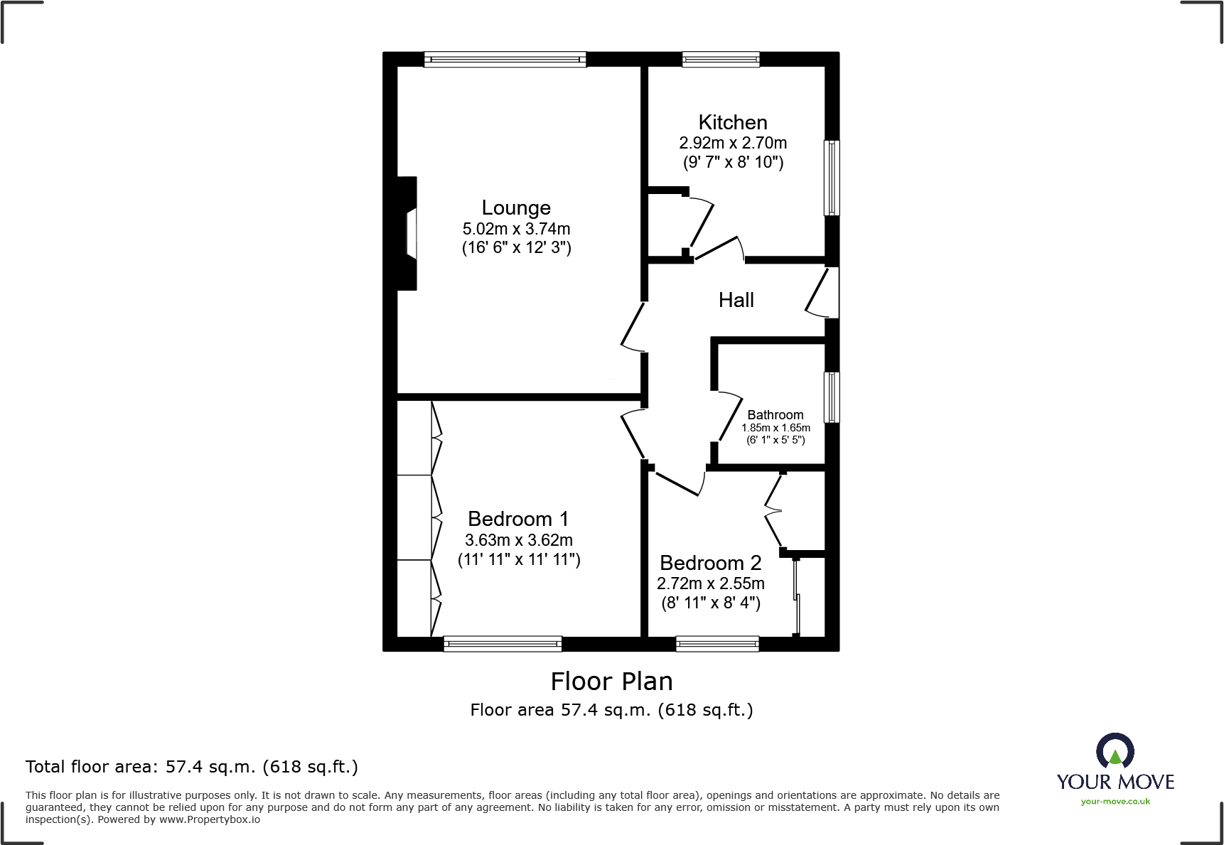 Thirlmere Walk, Goole, East Yorkshire, DN14 floorplan
