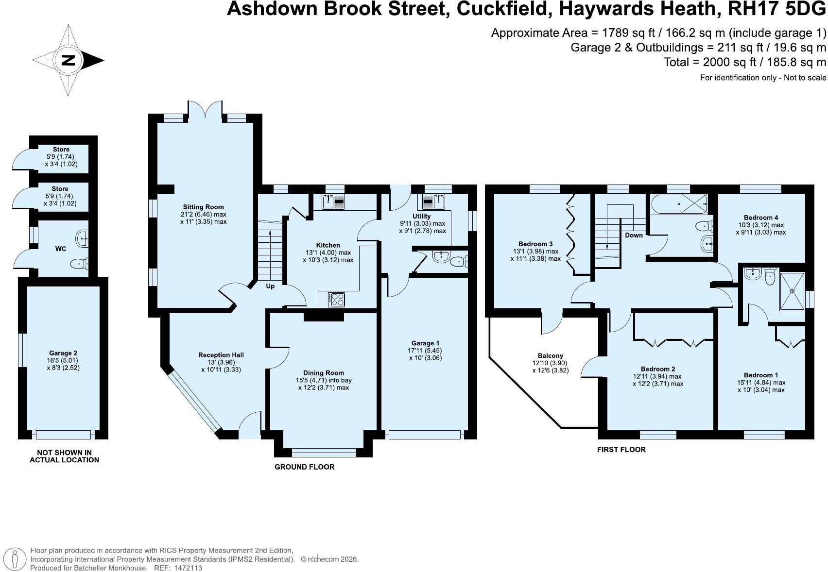 Brook Street, Cuckfield floorplan