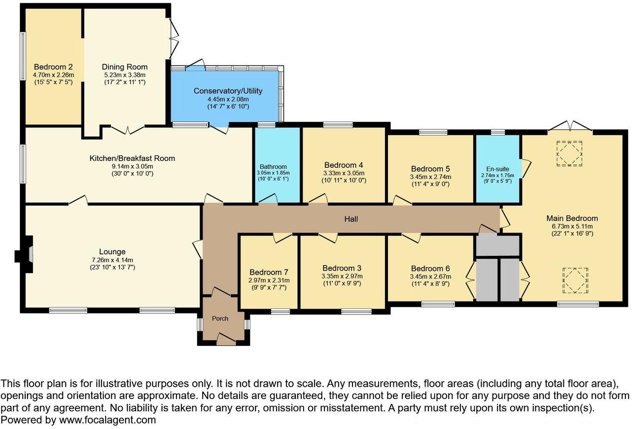 Holme Close, Runcton Holme, King's Lynn, PE33 floorplan