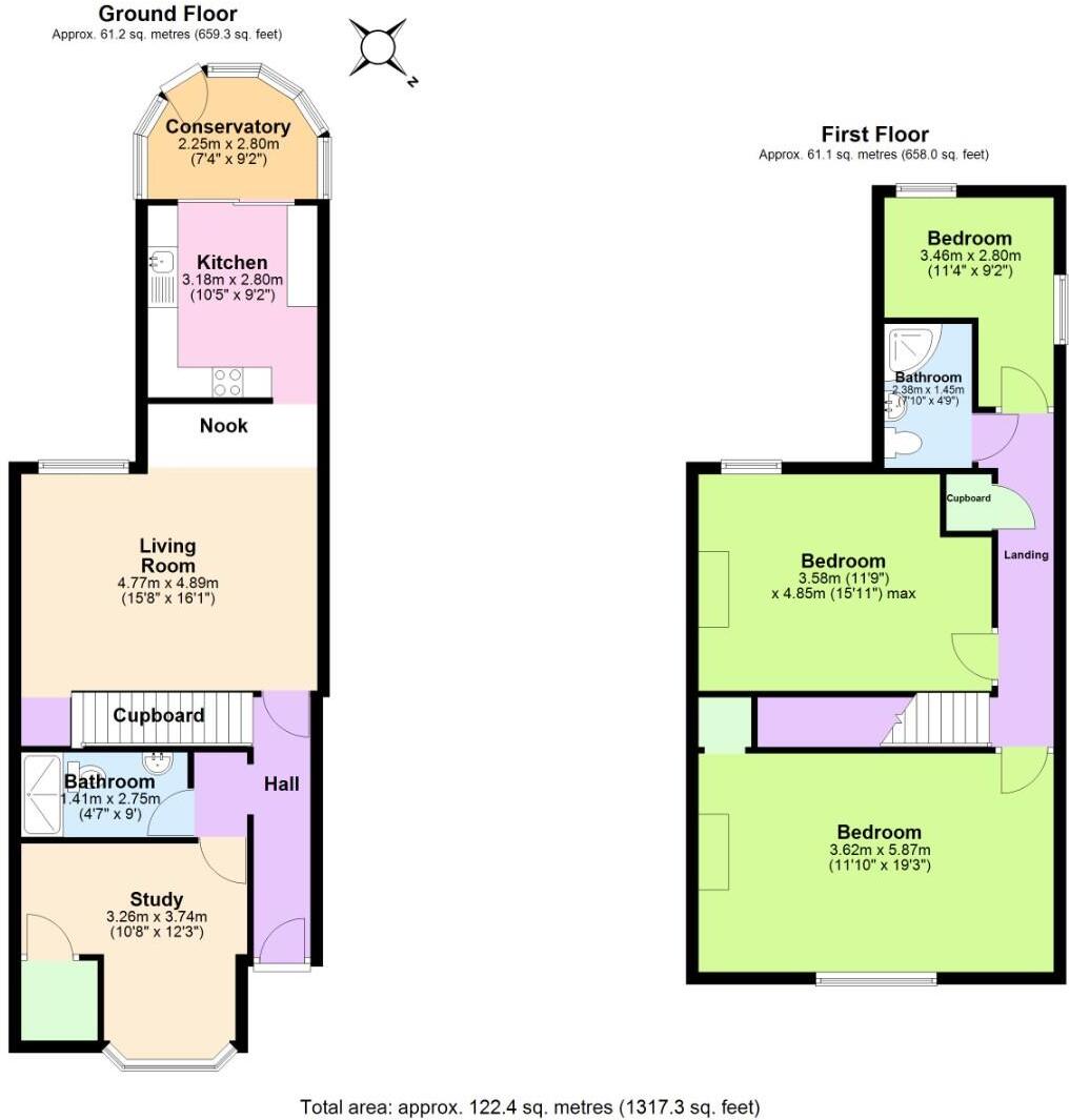 Butt Lane, Blackfordby floorplan