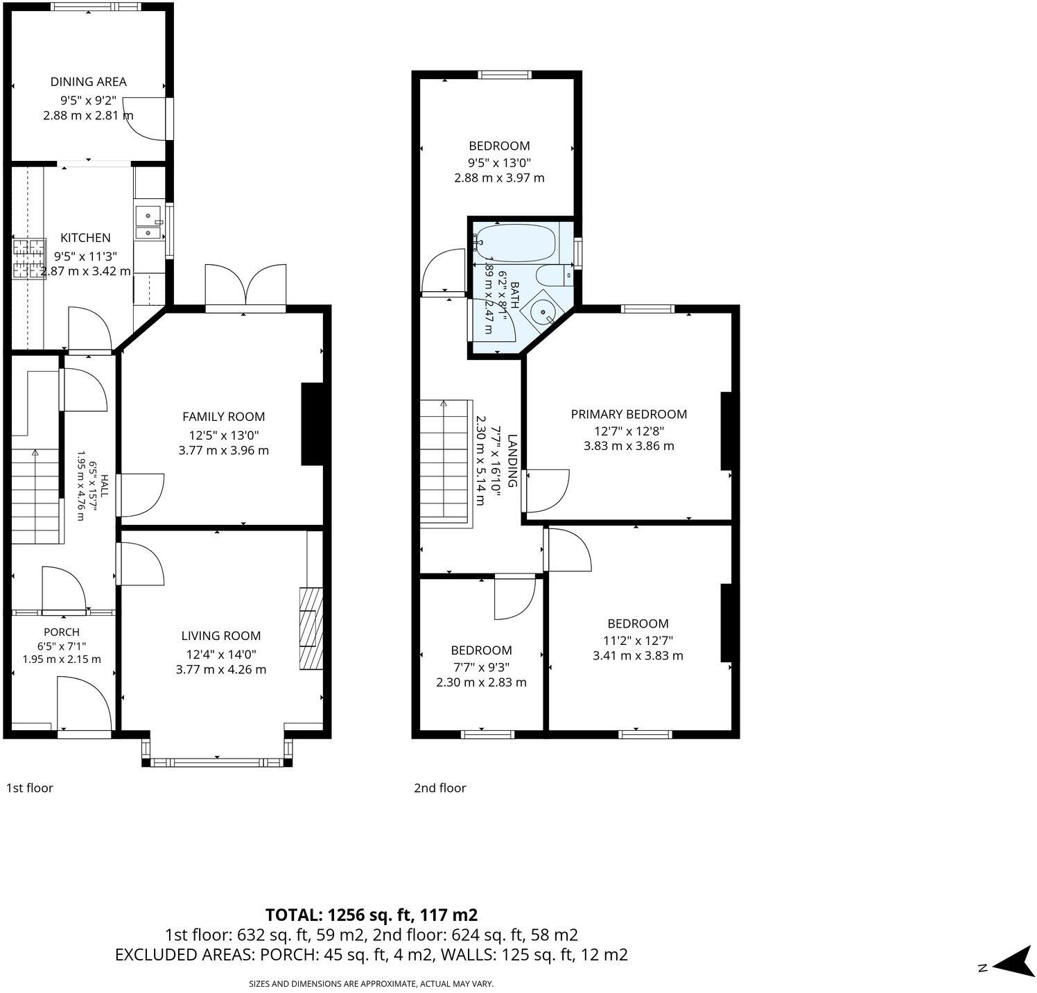 Victoria Road, Stretford, M32 floorplan