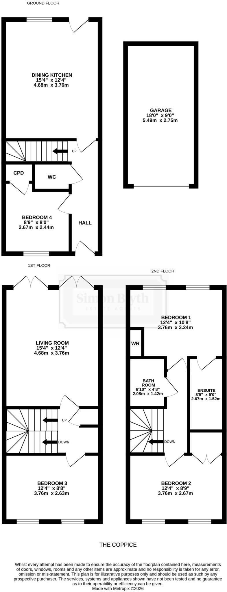 The Coppice, Lindley, HD3 floorplan