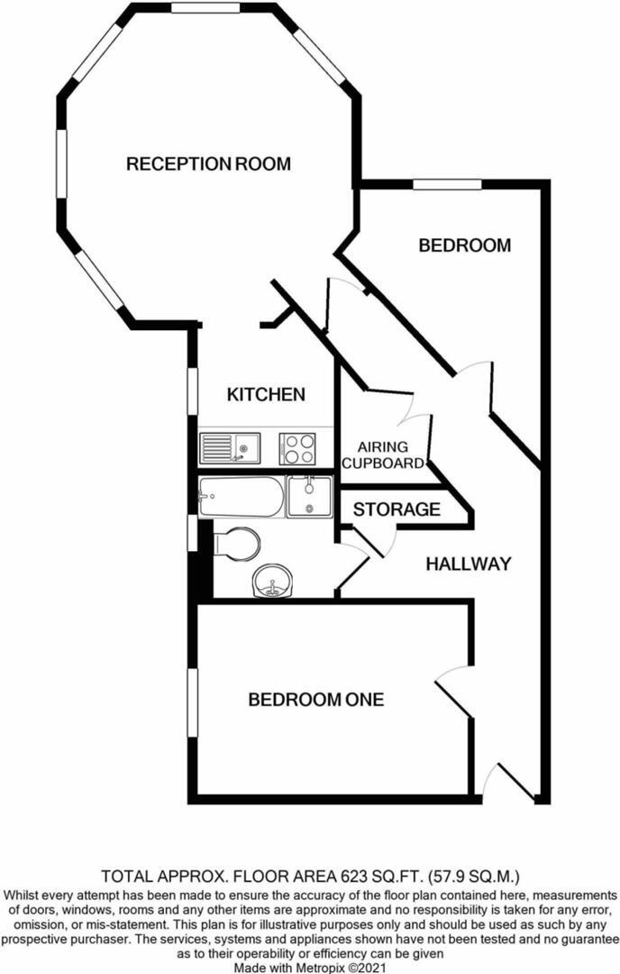 Flat 1 20 Alan Road,  Ipswich floorplan