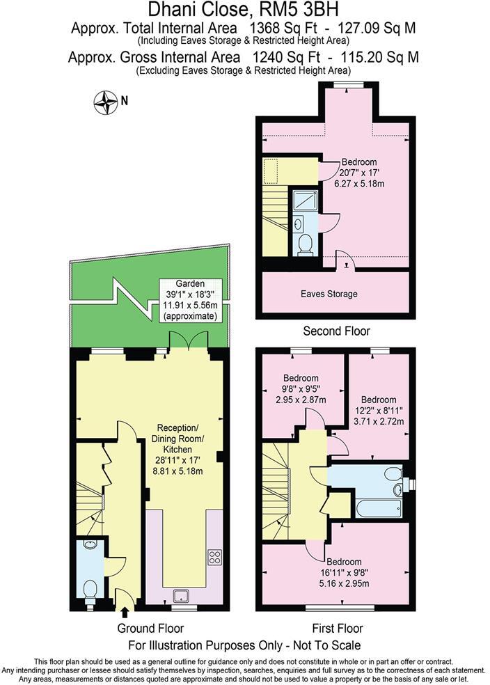 Dhani Close, COLLIER ROW, RM5 floorplan