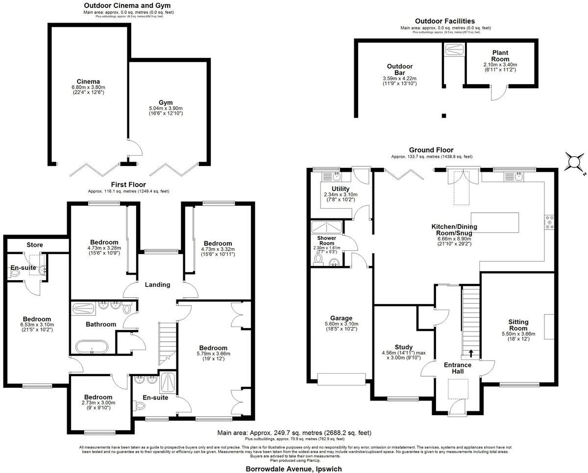 Borrowdale Avenue, Ipswich, IP4 floorplan