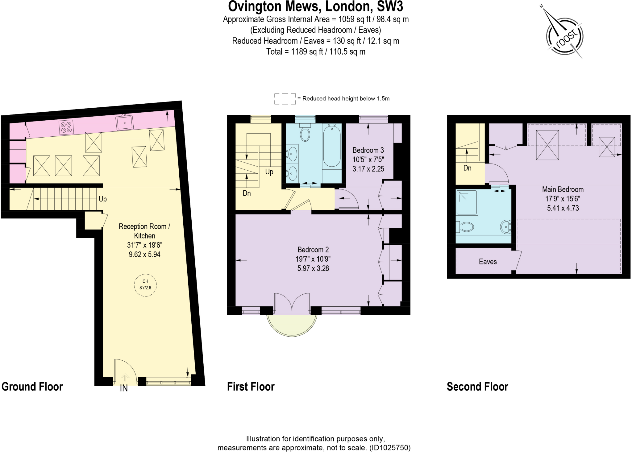 Ovington Mews, London SW3 floorplan