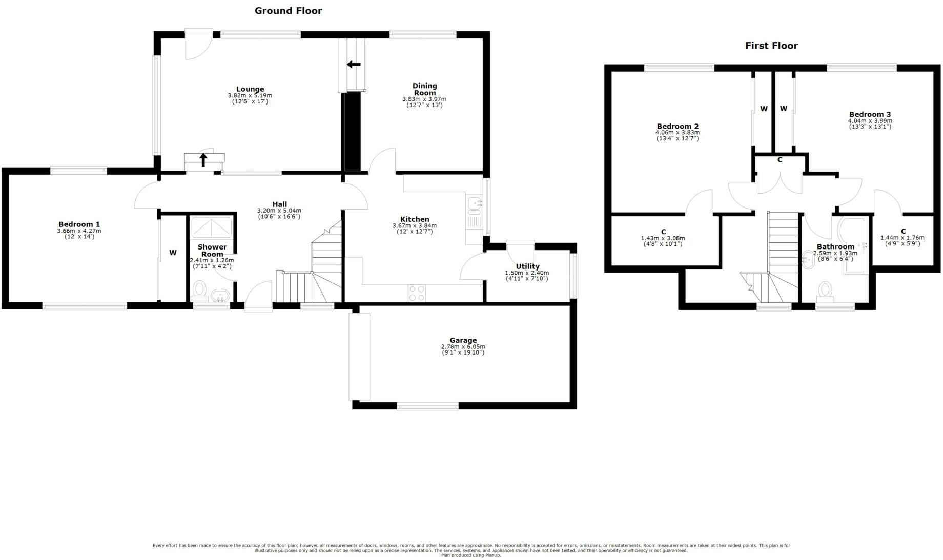23 Pantonville Road, West Kilbride, KA23 9NQ floorplan