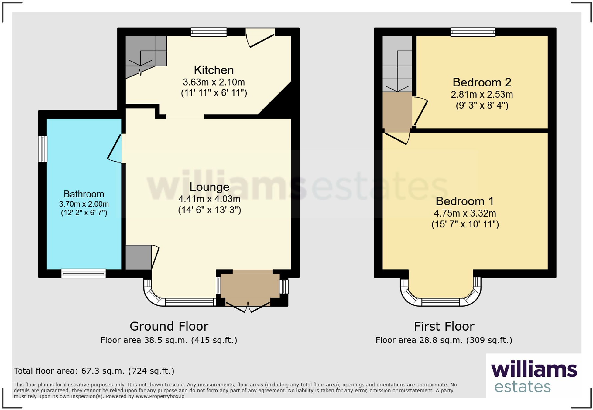 Cefn Y Gwrych, Meliden, LL19 floorplan