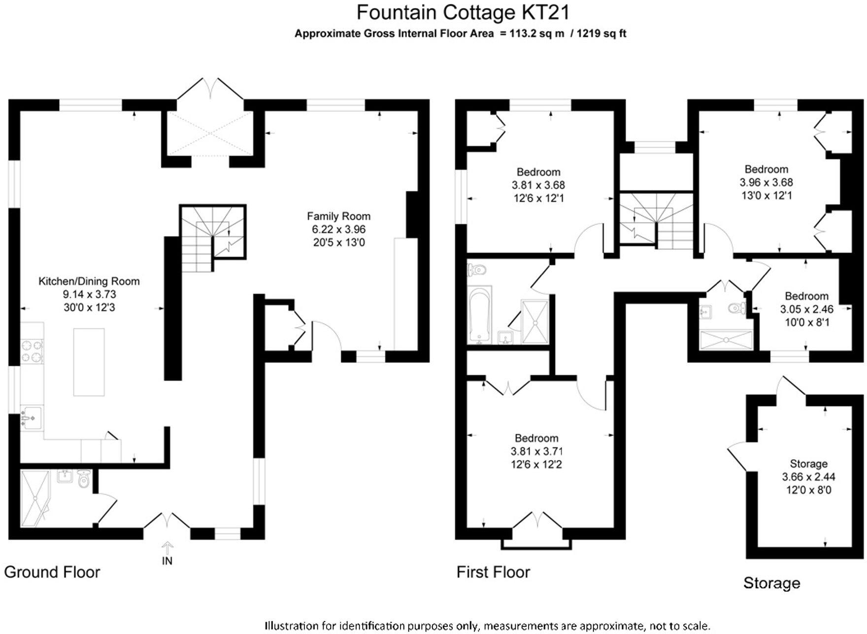 The Street, Ashtead, KT21 floorplan