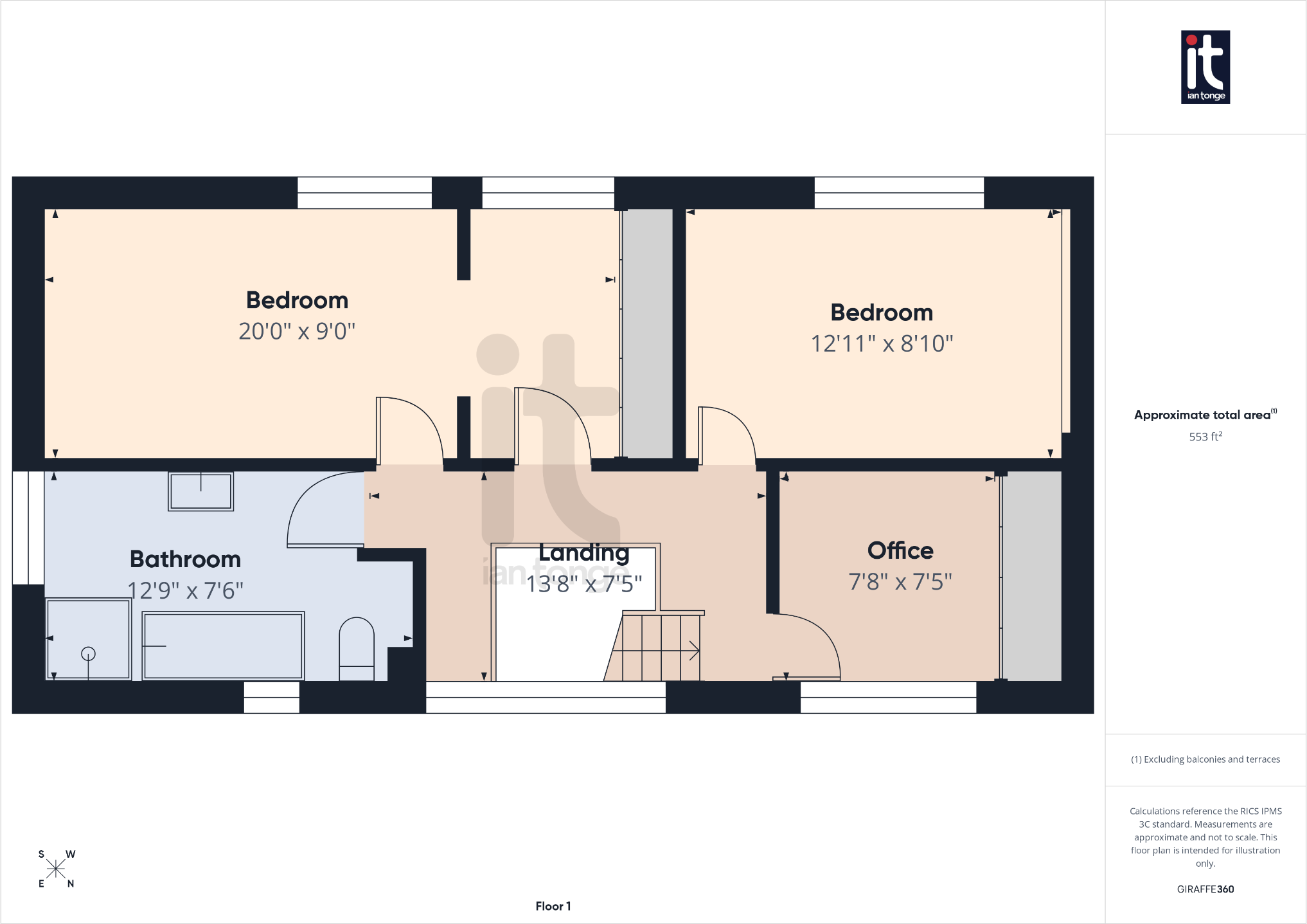 Wall End, Coppice Lane, Disley, SK12 floorplan