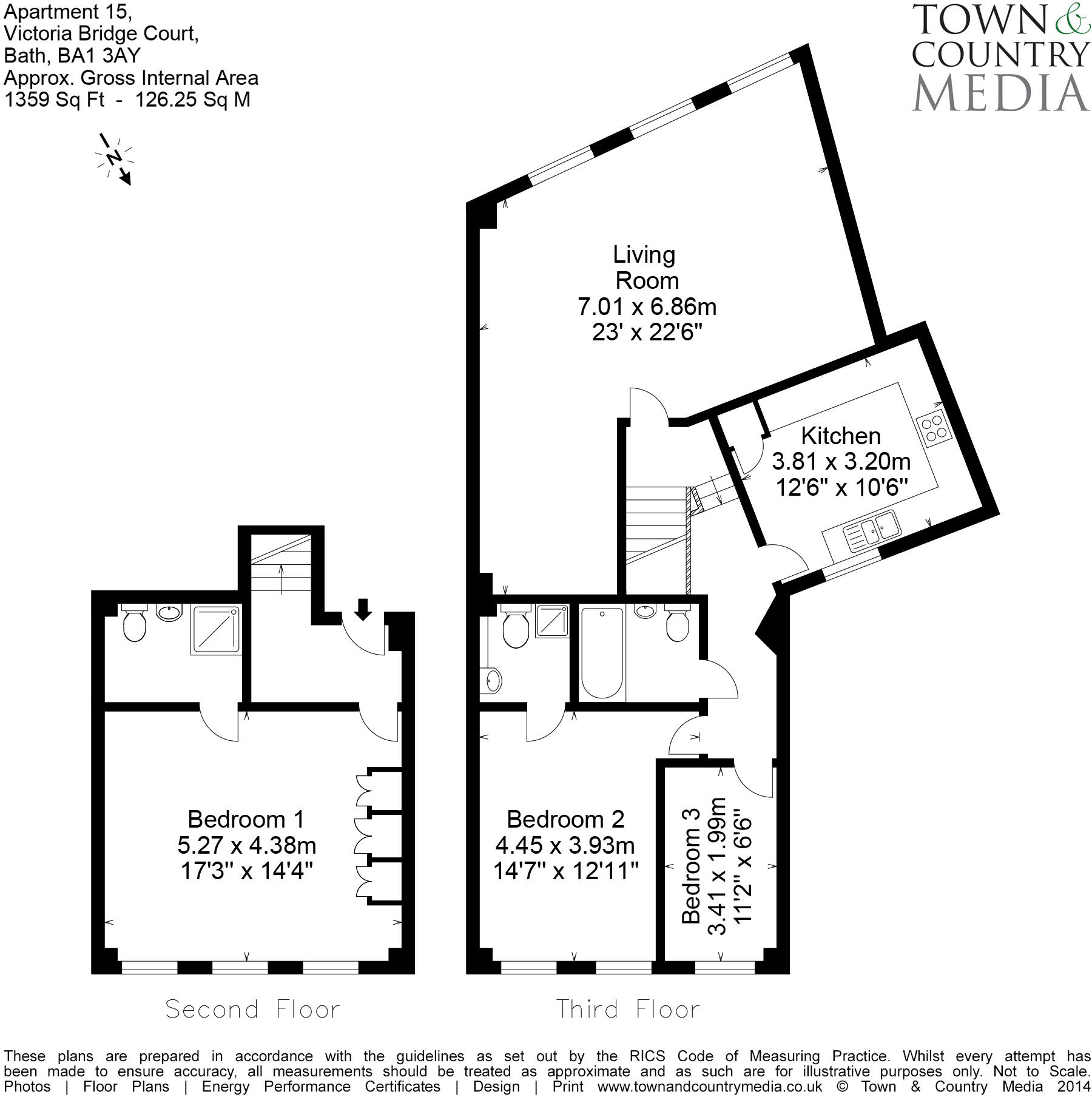 Victoria Bridge Road, Bath, Somerset, BA1 floorplan