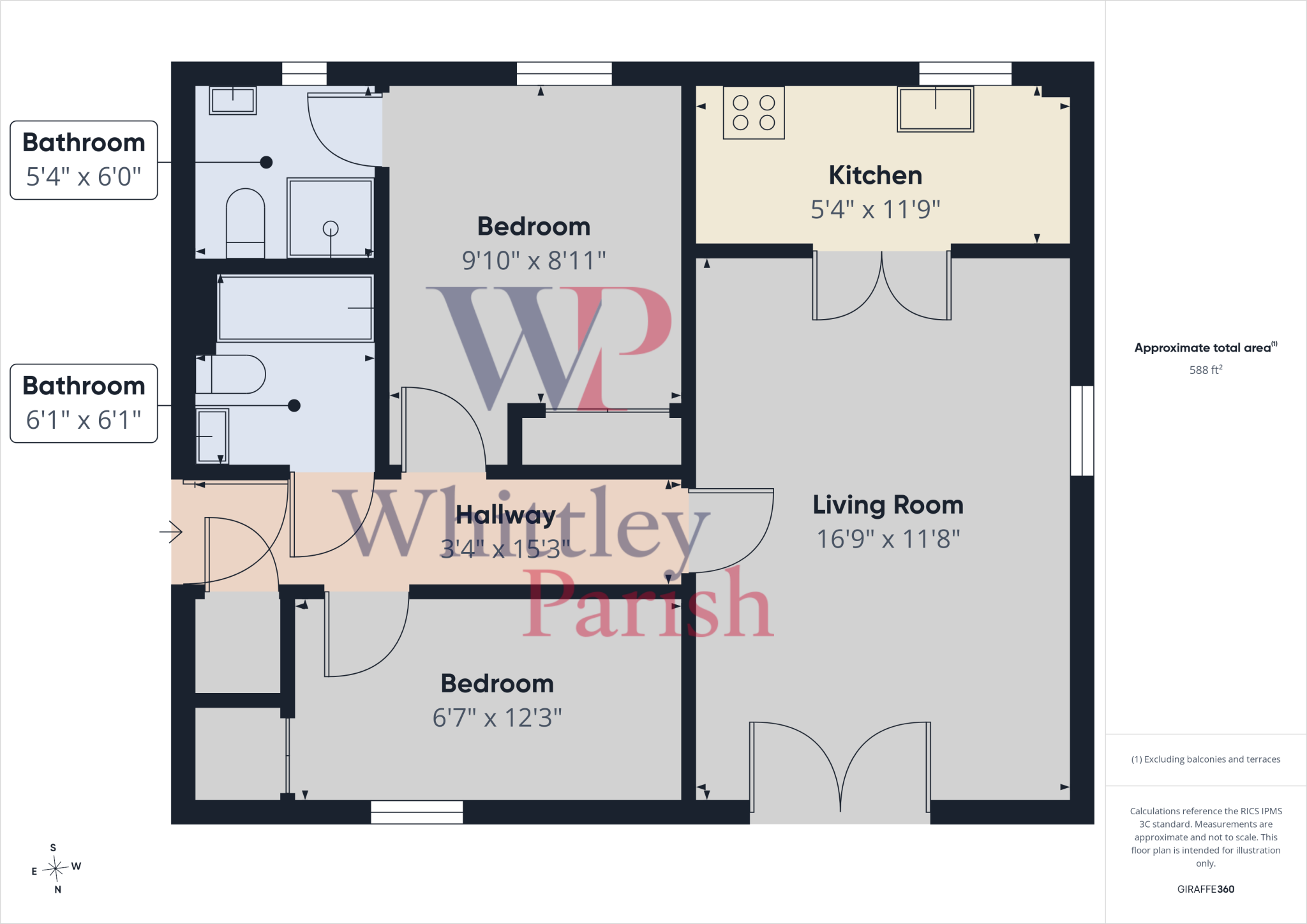 Ensign Way, Diss floorplan