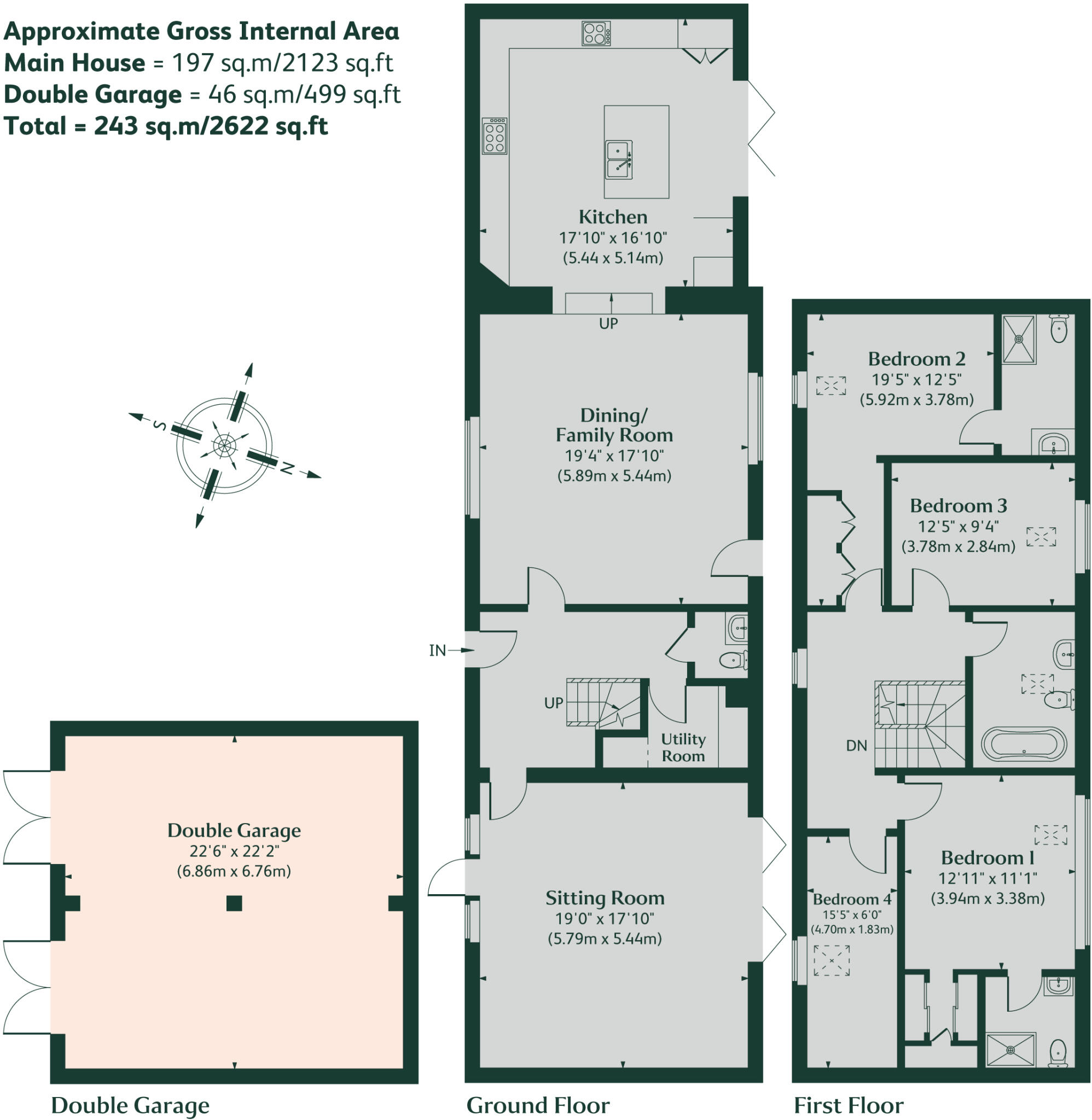 The Hayloft, Welby Warren floorplan