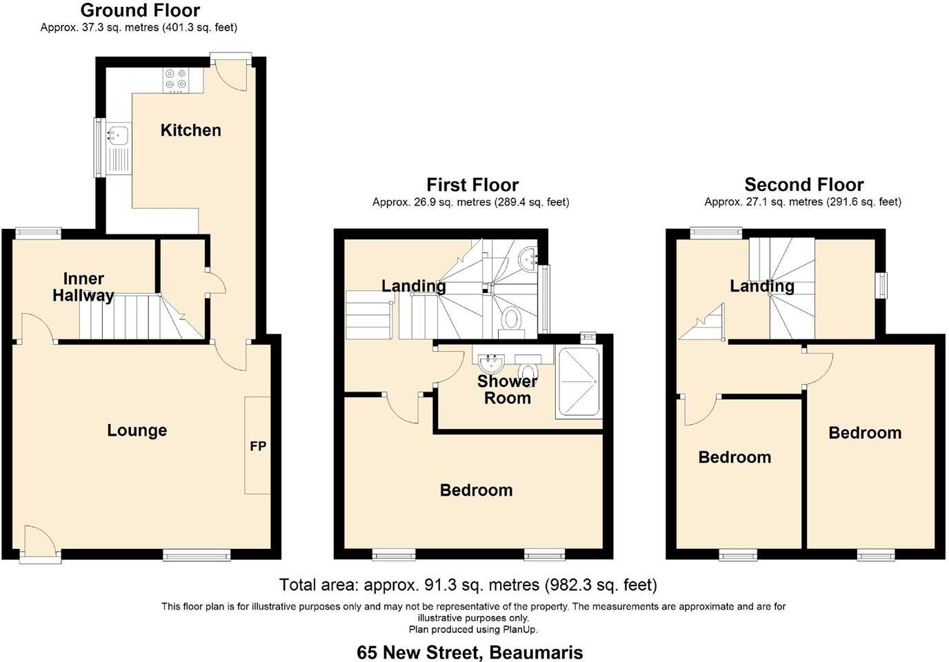 New Street, Beaumaris floorplan