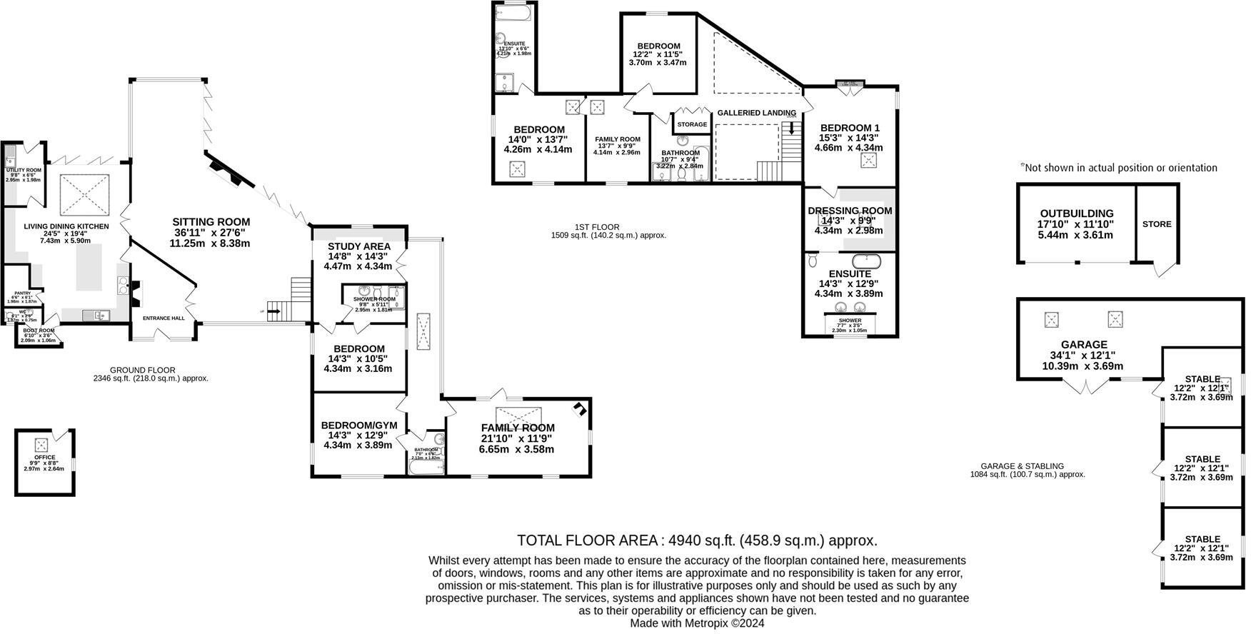 Slade Lane, Over Alderley floorplan