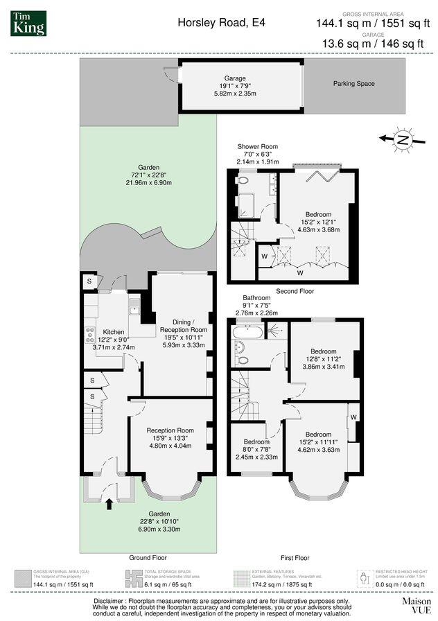 Horsley Road, North Chingford, E4 floorplan