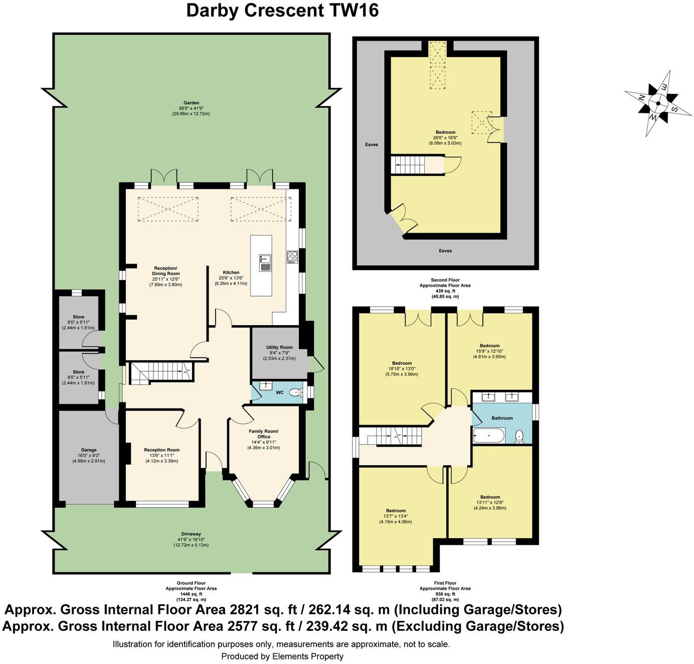 Darby Crescent, Sunbury-On-Thames, TW16 5LB floorplan