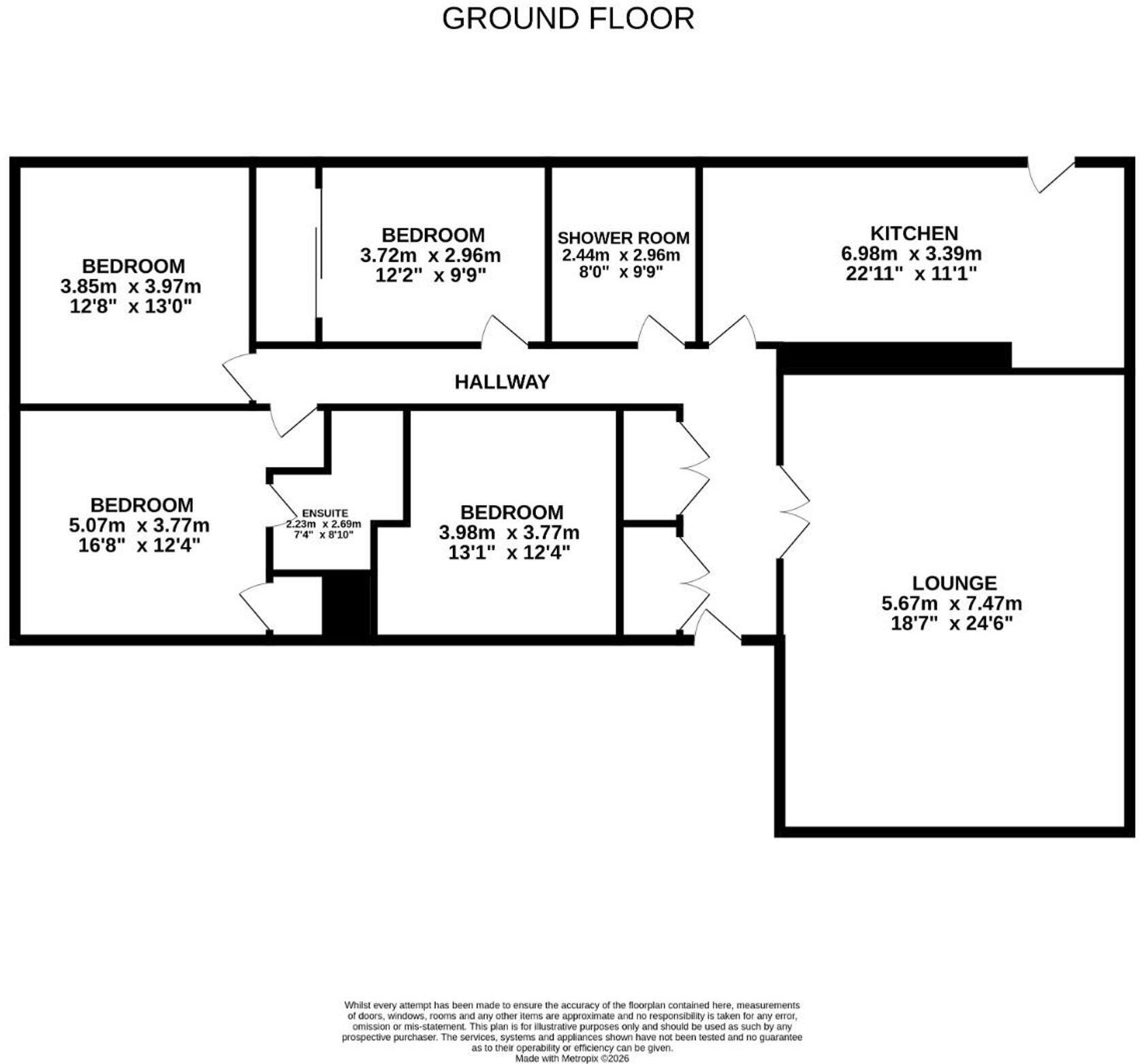 Star, Glenrothes, KY7 floorplan