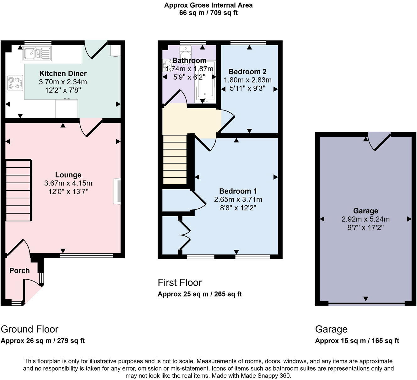 Holly Bank, Whitehaven, CA28 6SA floorplan