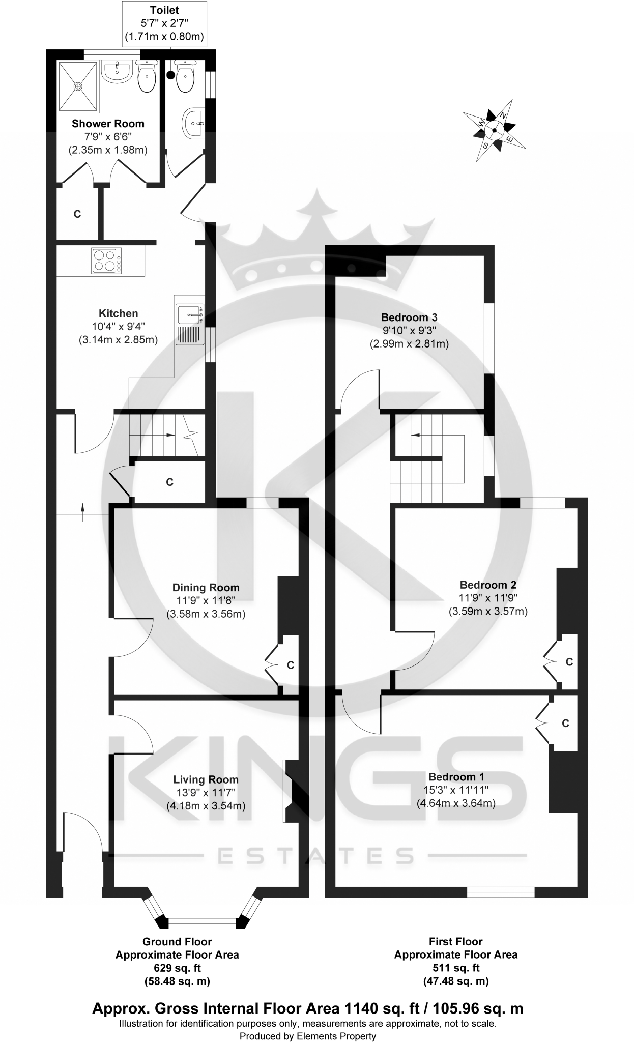 Forster Road, Southampton floorplan