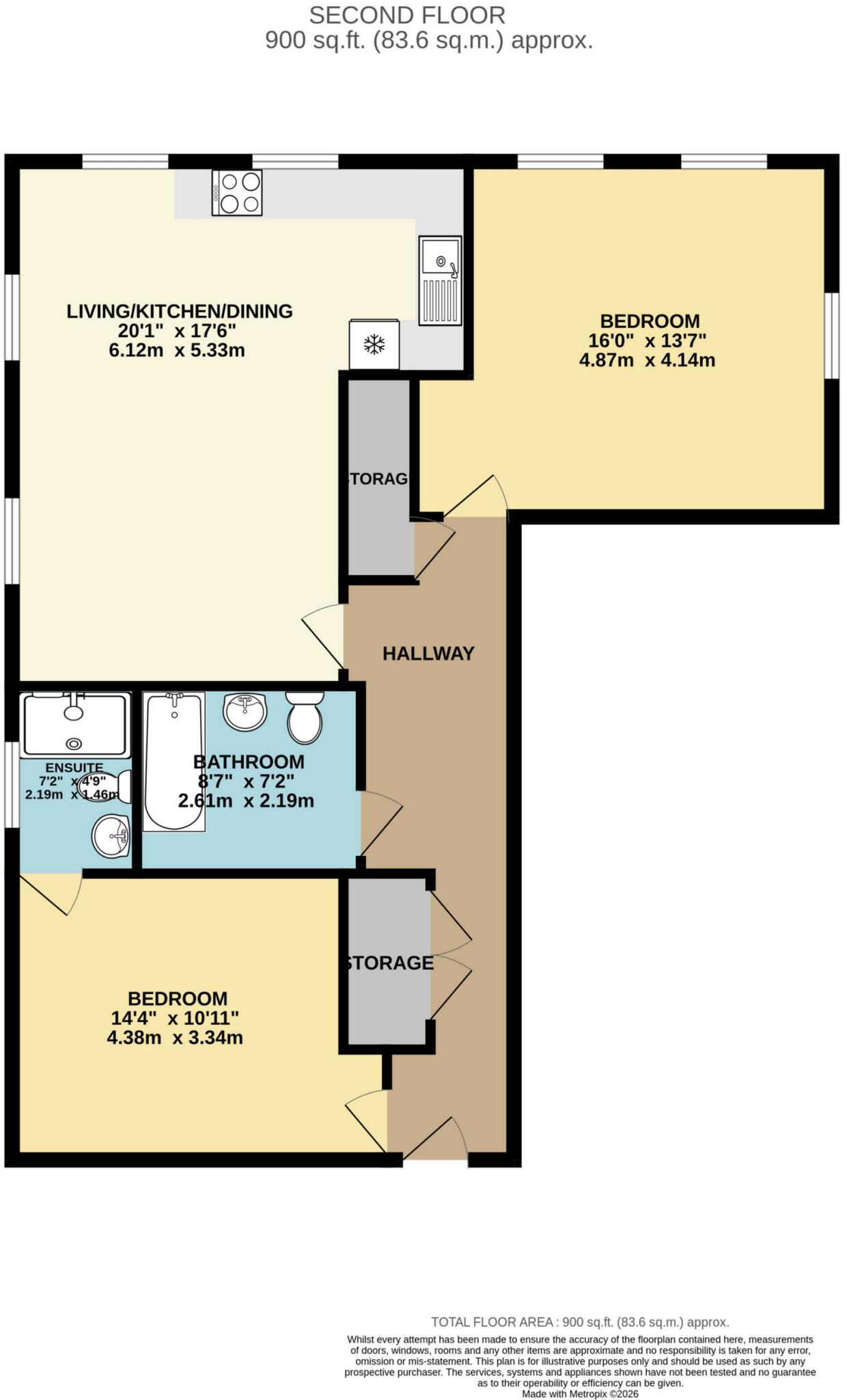 Westbrook Gardens, Margate, CT9 floorplan