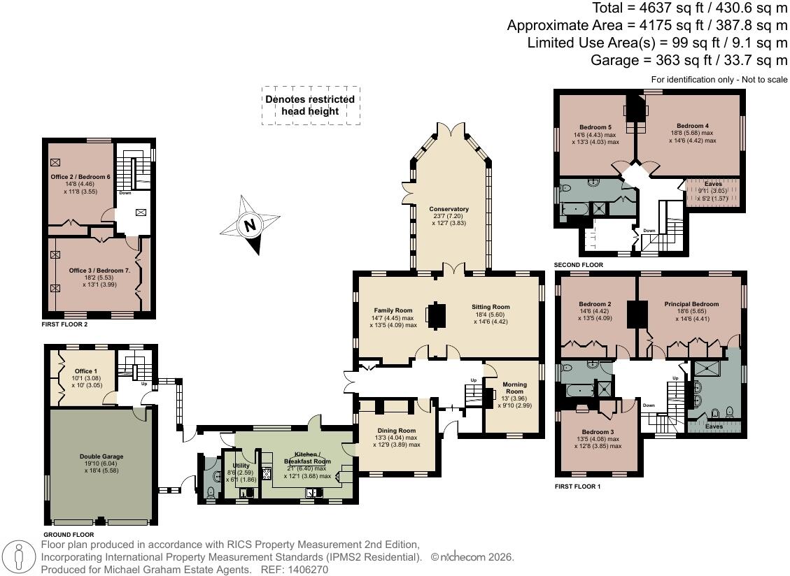 Letchworth Lane, Letchworth Garden City, Hertfordshire, SG6 floorplan