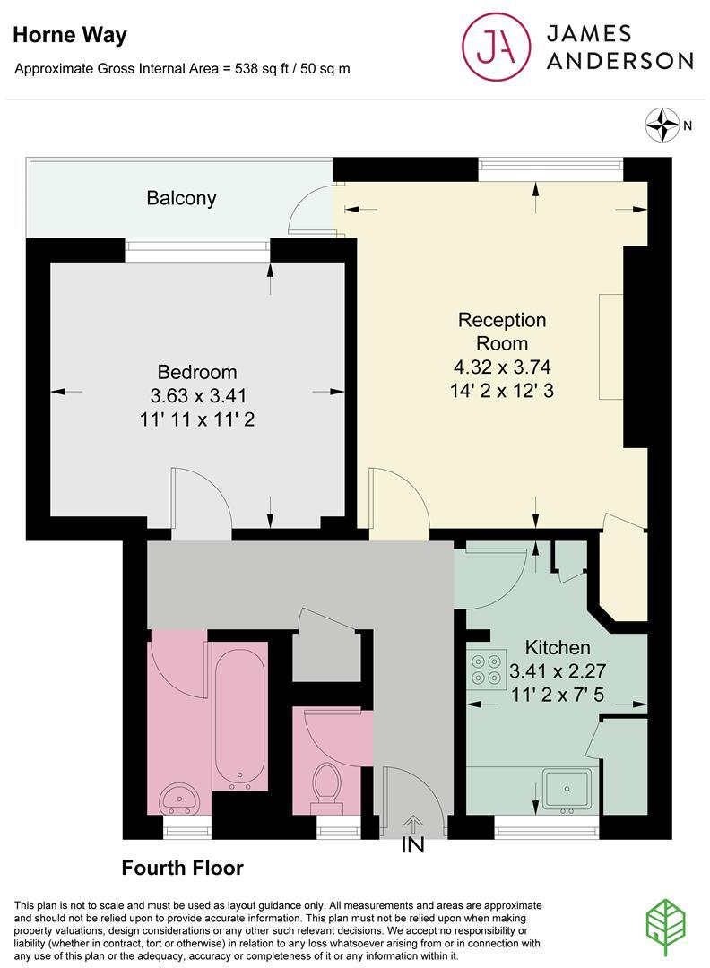Horne Way, Putney, SW15 floorplan