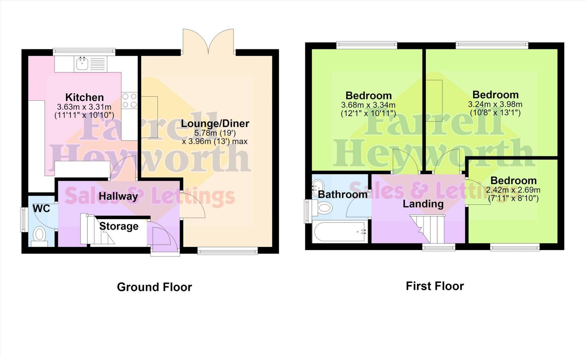 Staining Avenue, Ashton On Ribble, Preston floorplan