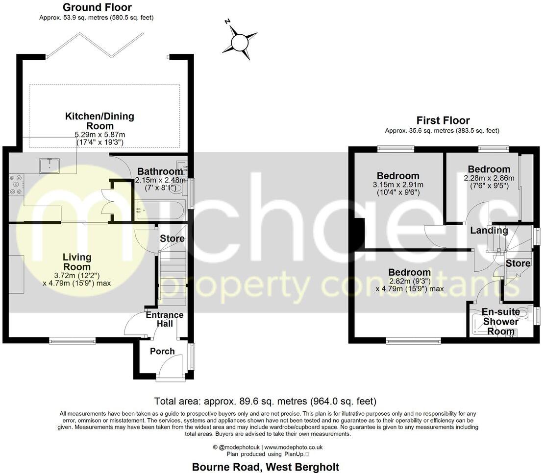 2 Whitehouse Cottages floorplan