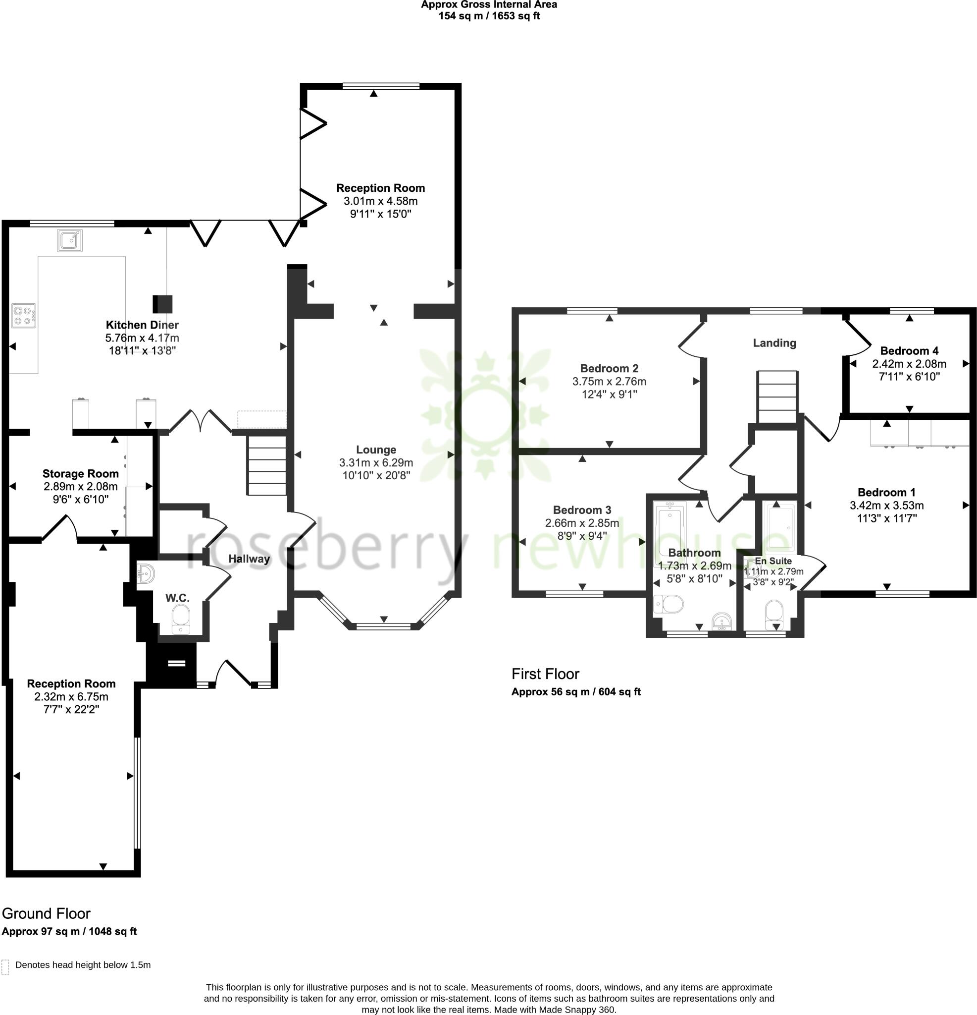 St. Davids Grove, Ingleby Barwick floorplan