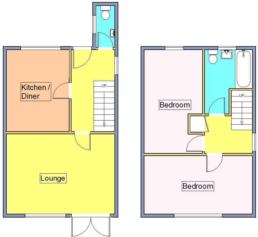 Cornwall Road, Felixstowe floorplan