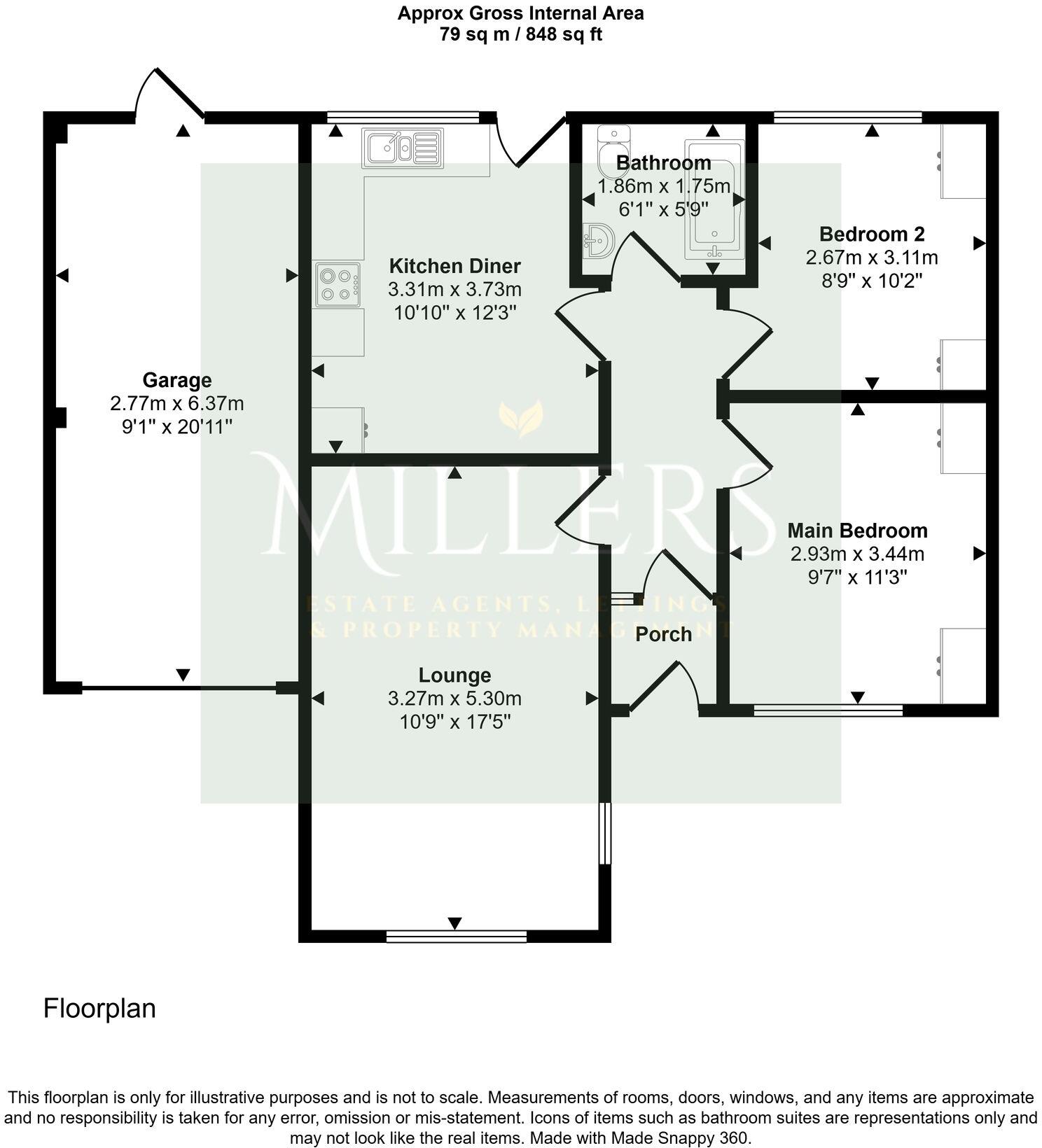 Ellenhill, Cromer, NR27 floorplan