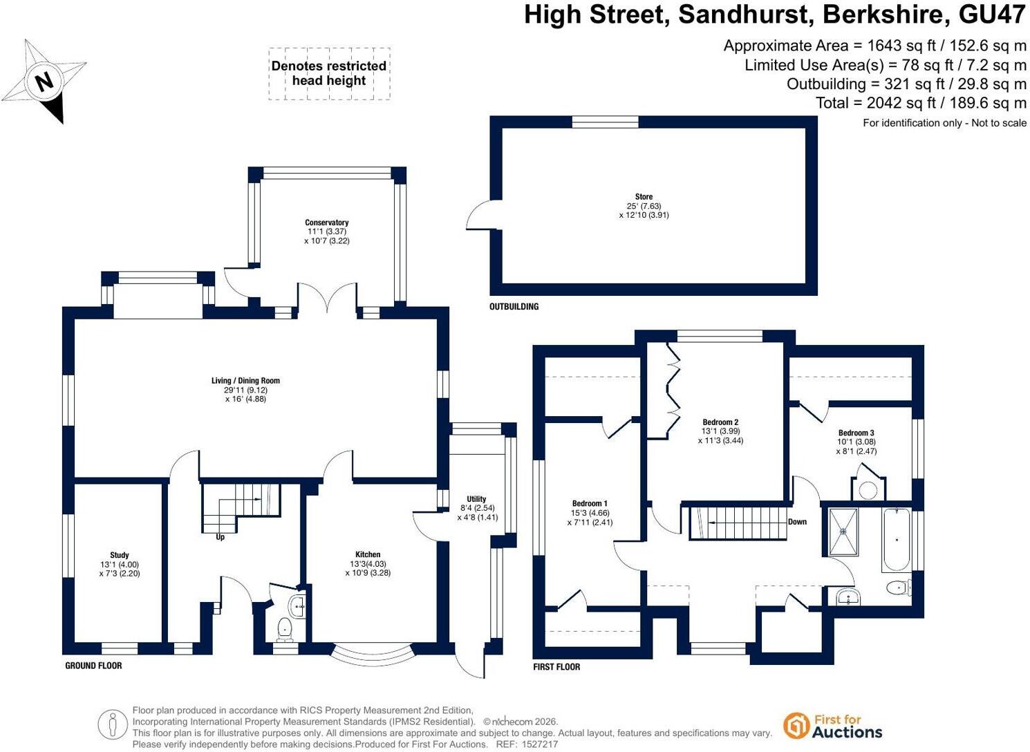 High Street, Sandhurst, Berkshire floorplan