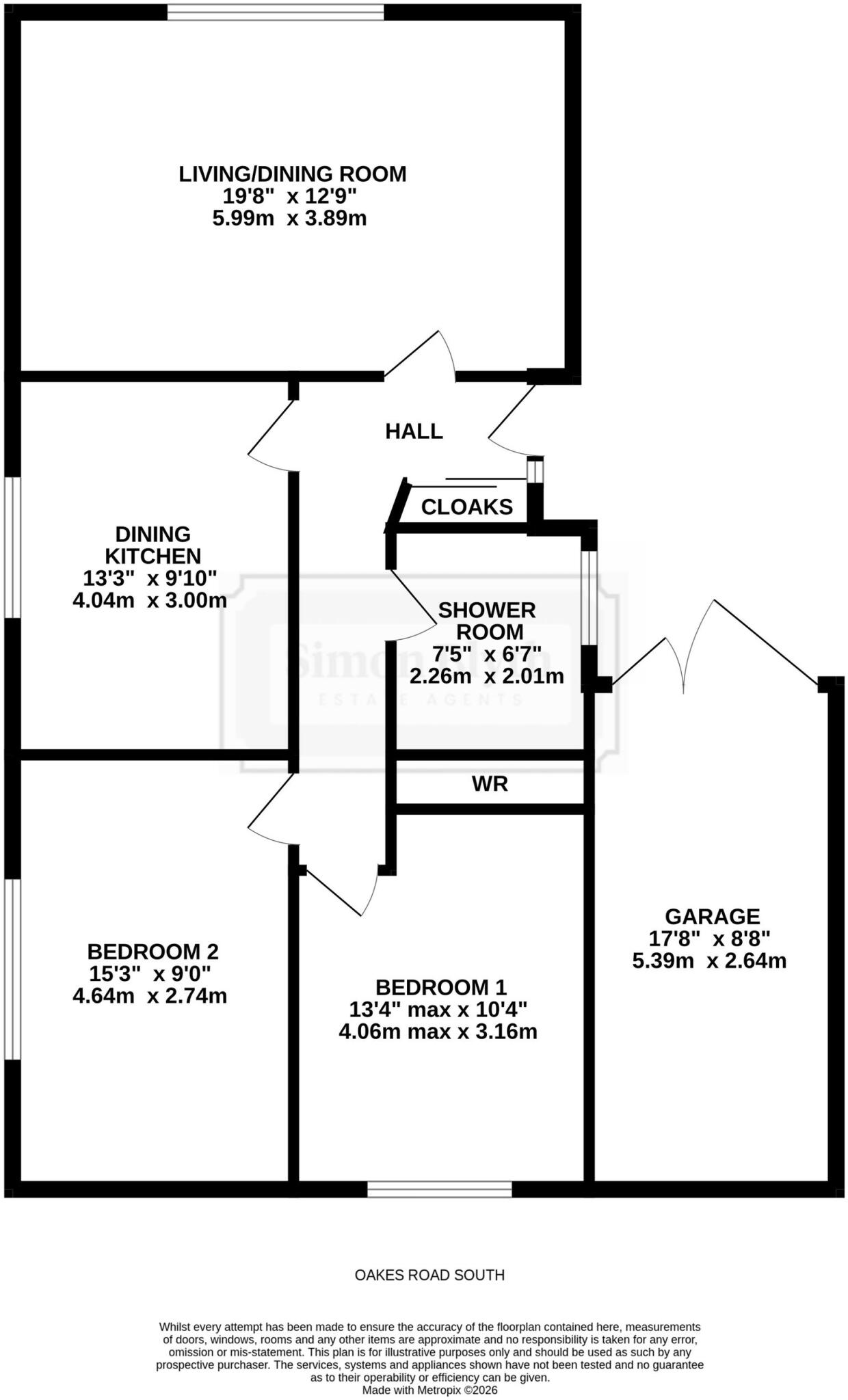 Oakes Road South, Oakes, Huddersfield, HD3 floorplan
