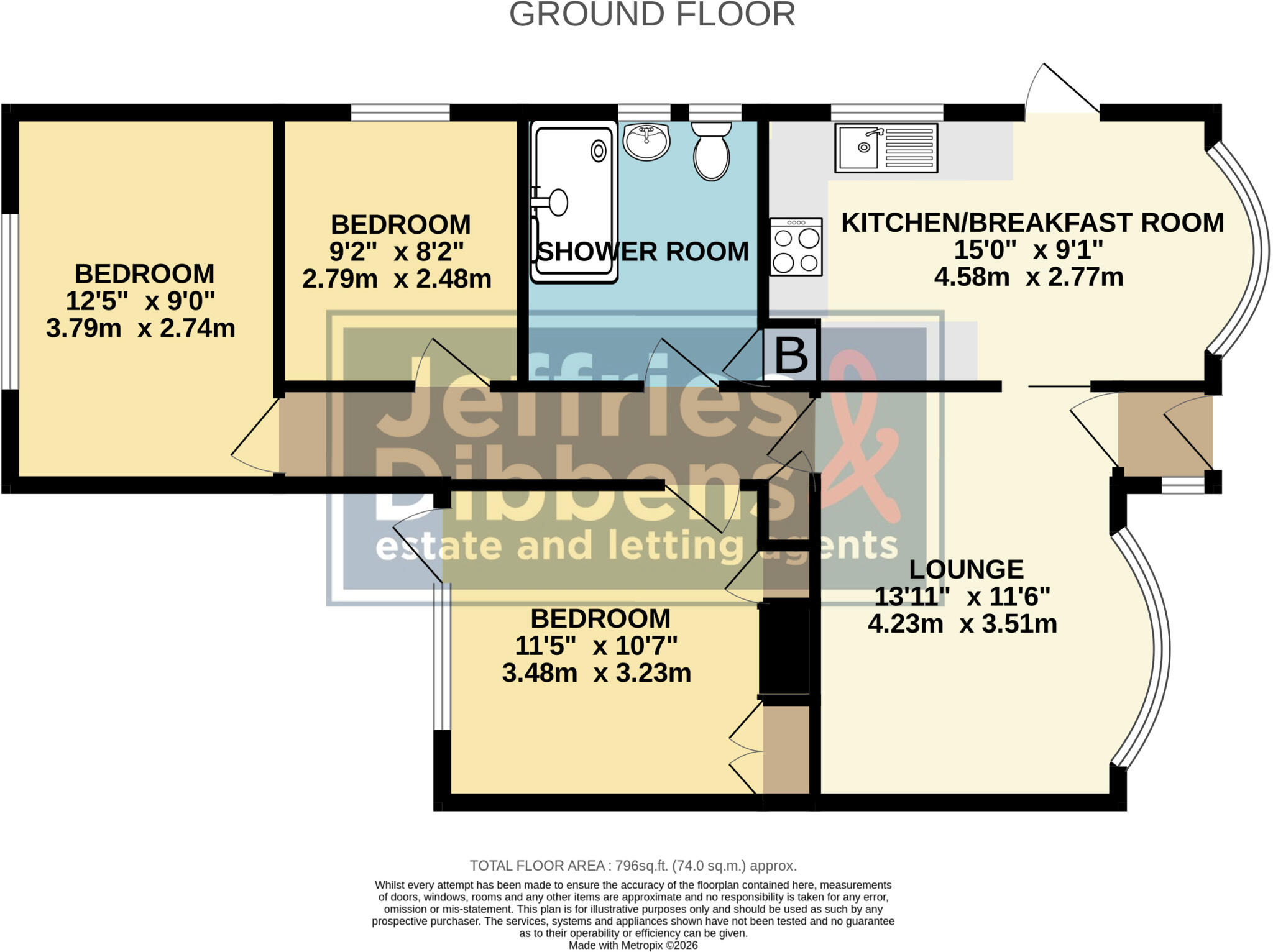 Ashlyn Close, Fareham floorplan