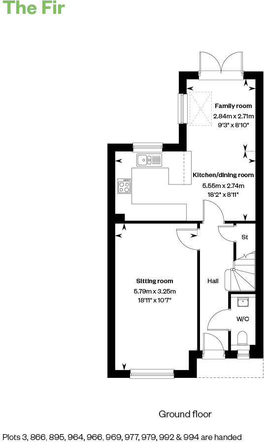 Barley Road, Finchampstead, Wokingham, 
RG40 4AU floorplan