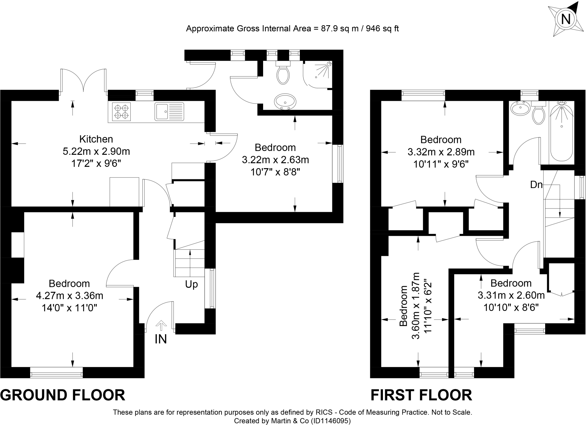 Chatham Road , Stanmore floorplan