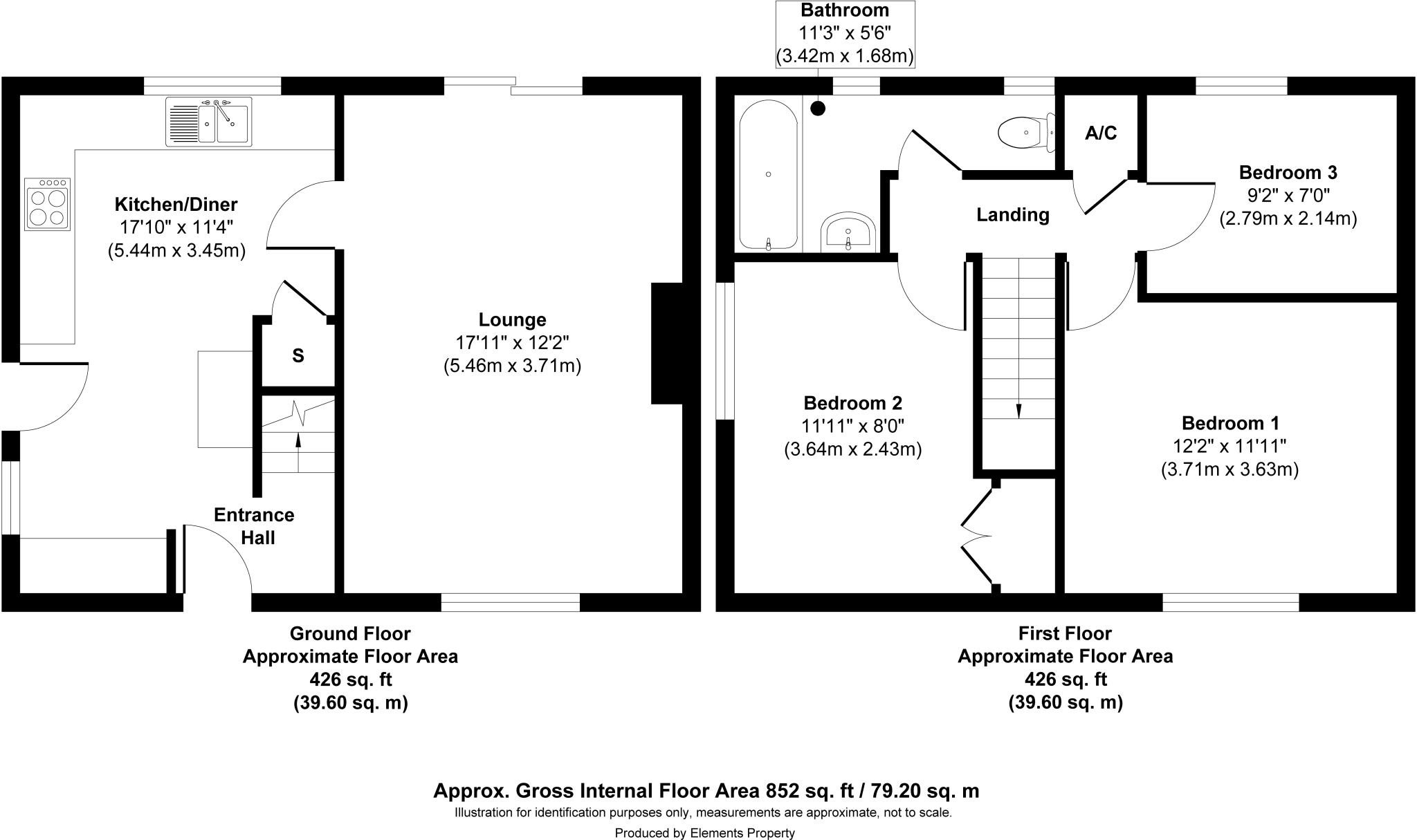 Croft Road, Keyworth floorplan