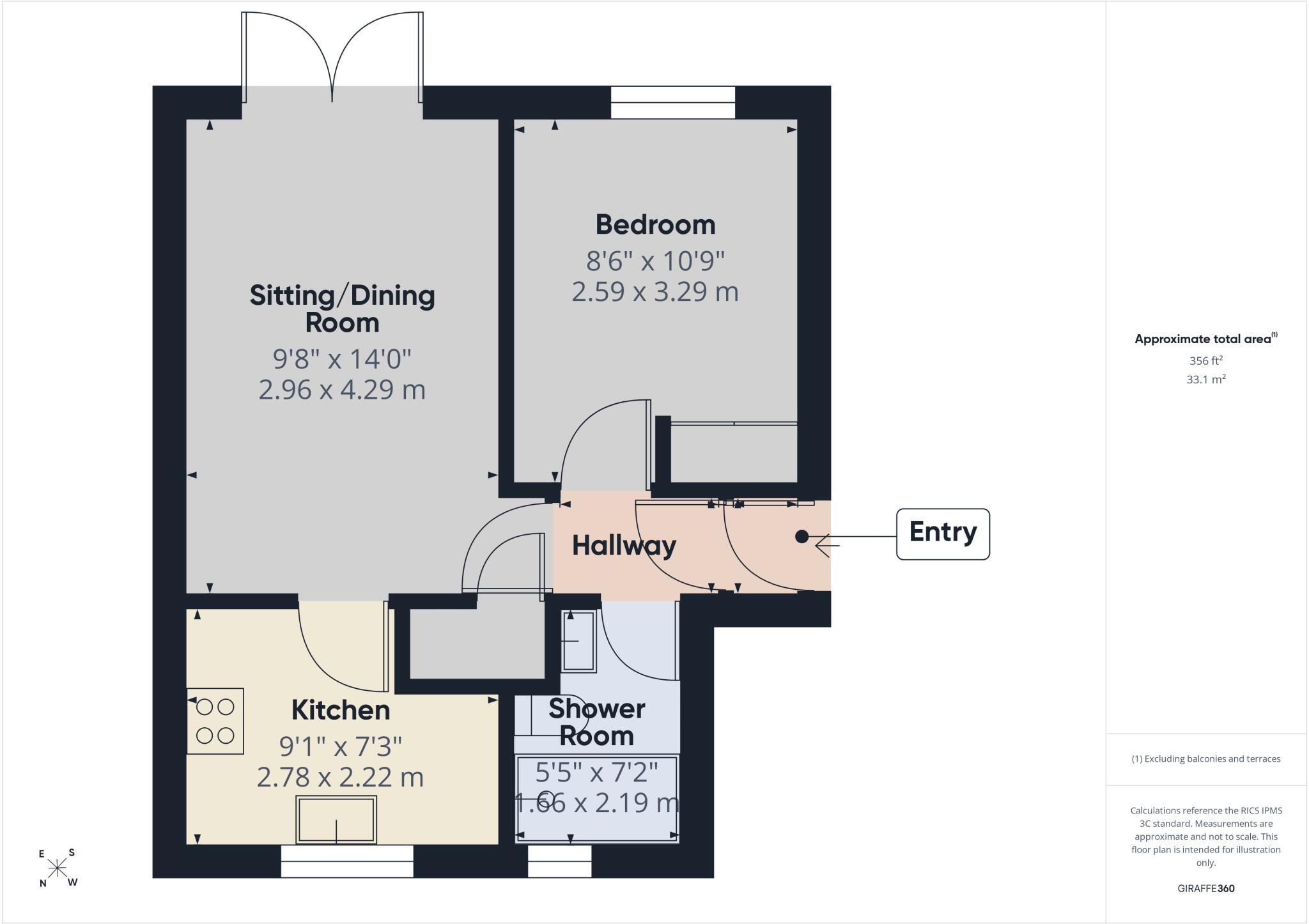 Lincott View, Peasedown St. John, Bath, Somerset, BA2 floorplan