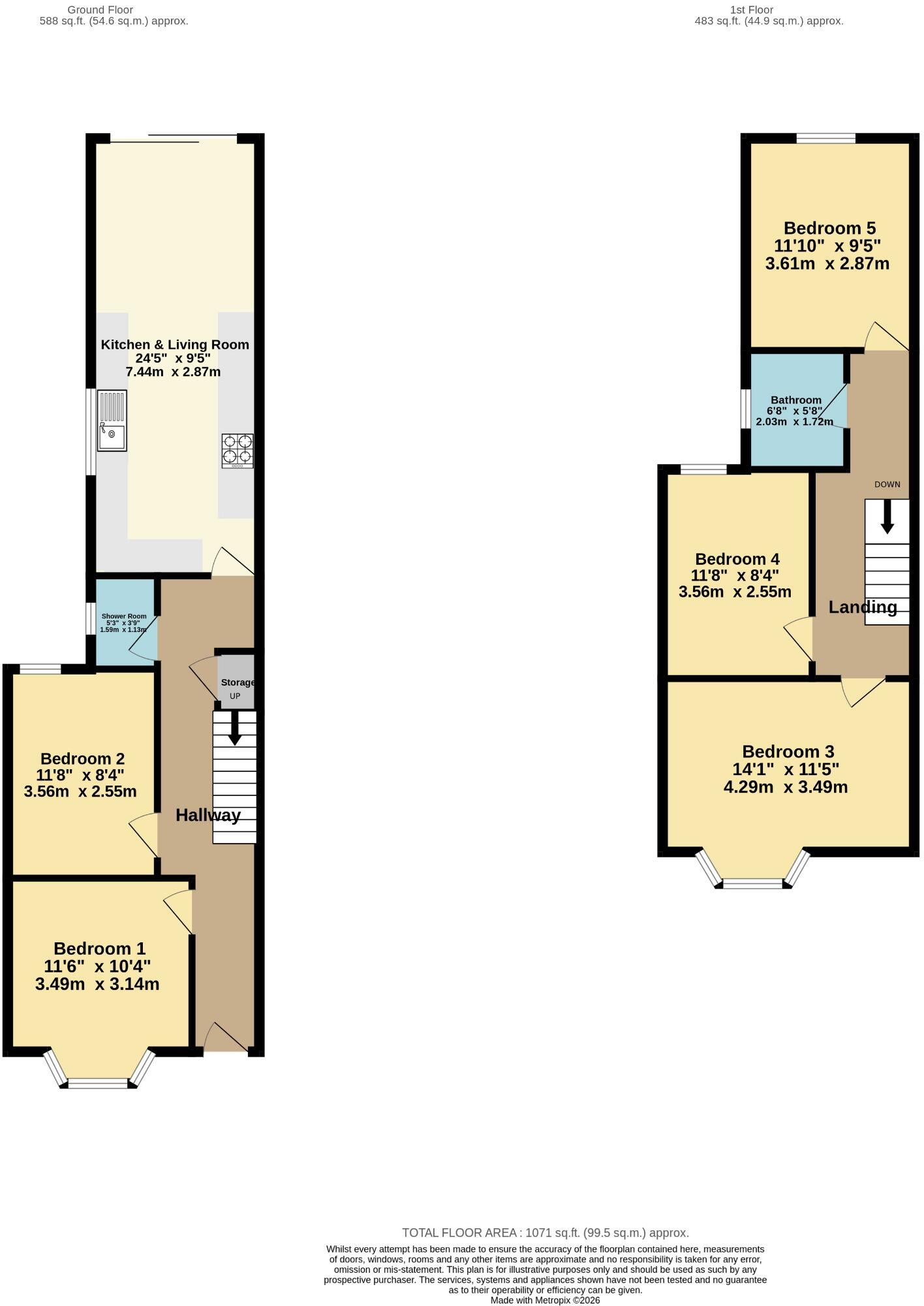 Portswood, Southampton floorplan