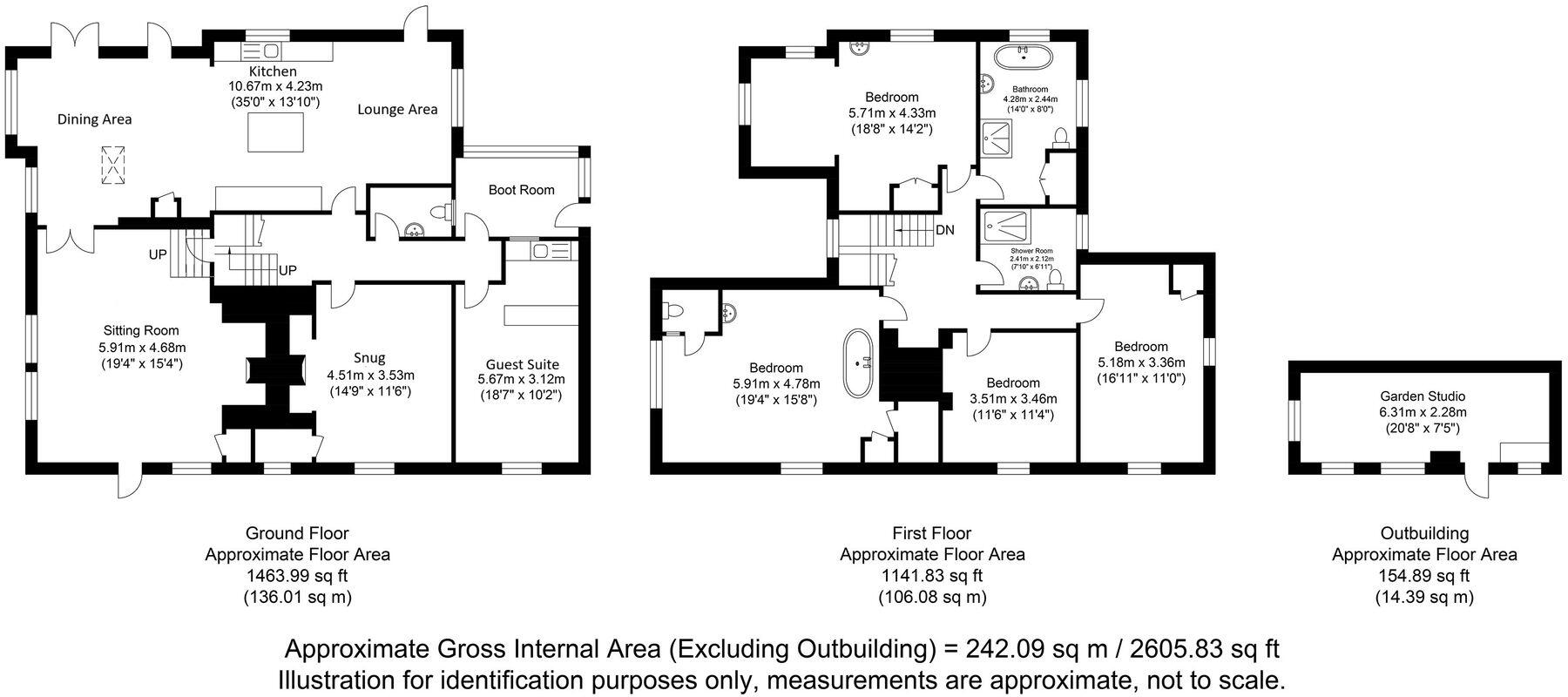 The Street, Kingston, BN7 floorplan