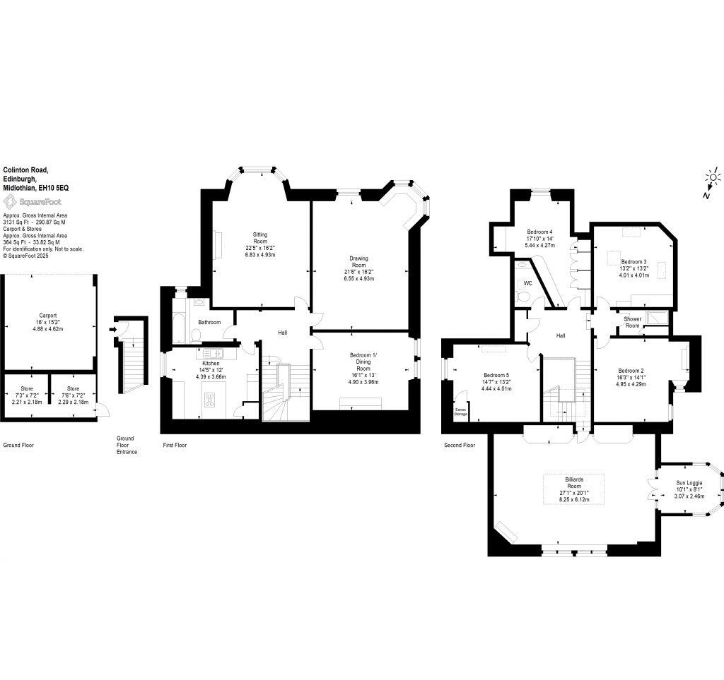 28/2 Colinton Road, Edinburgh, EH10 5EQ floorplan
