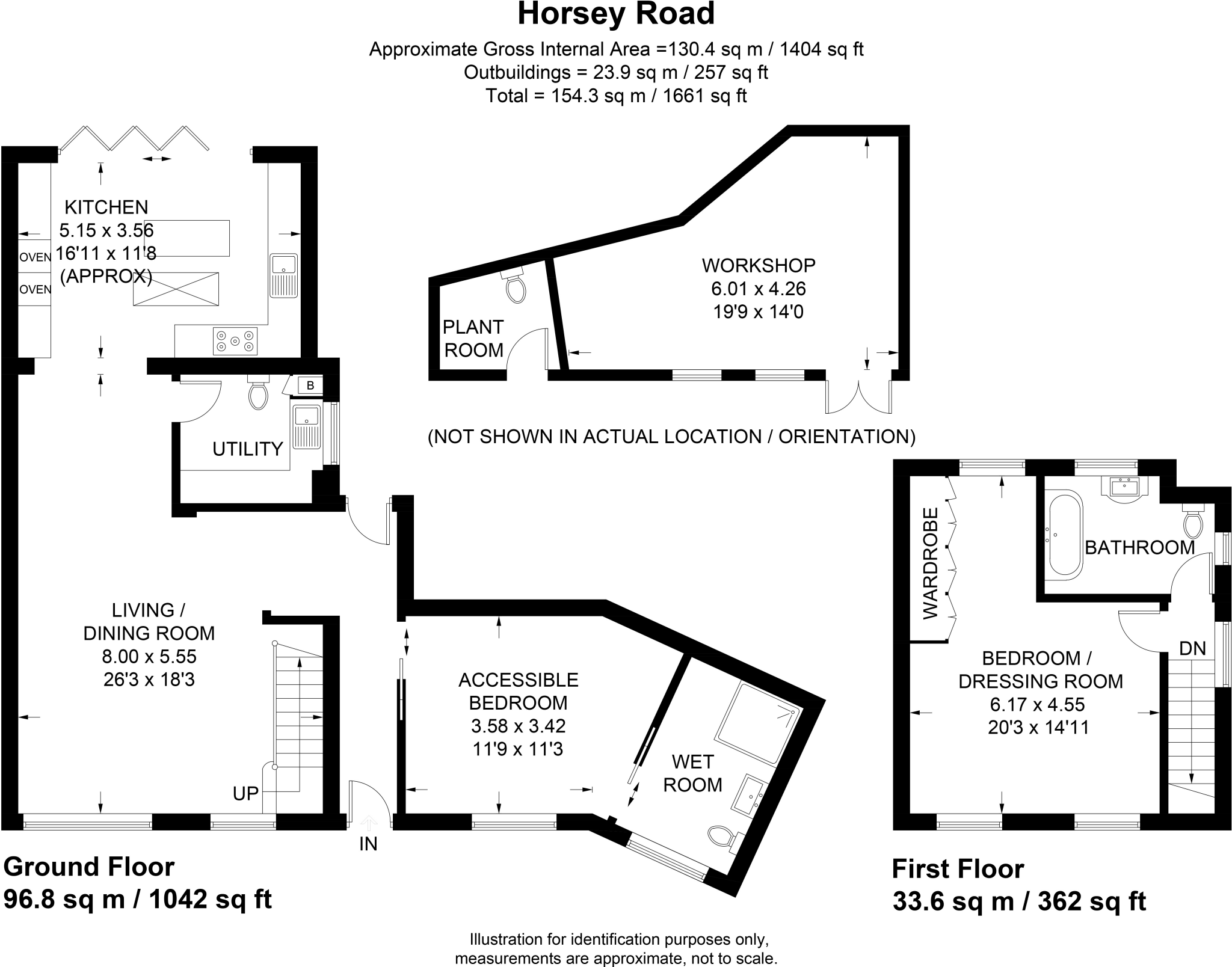 Horsey Road, Kirby-le-Soken floorplan