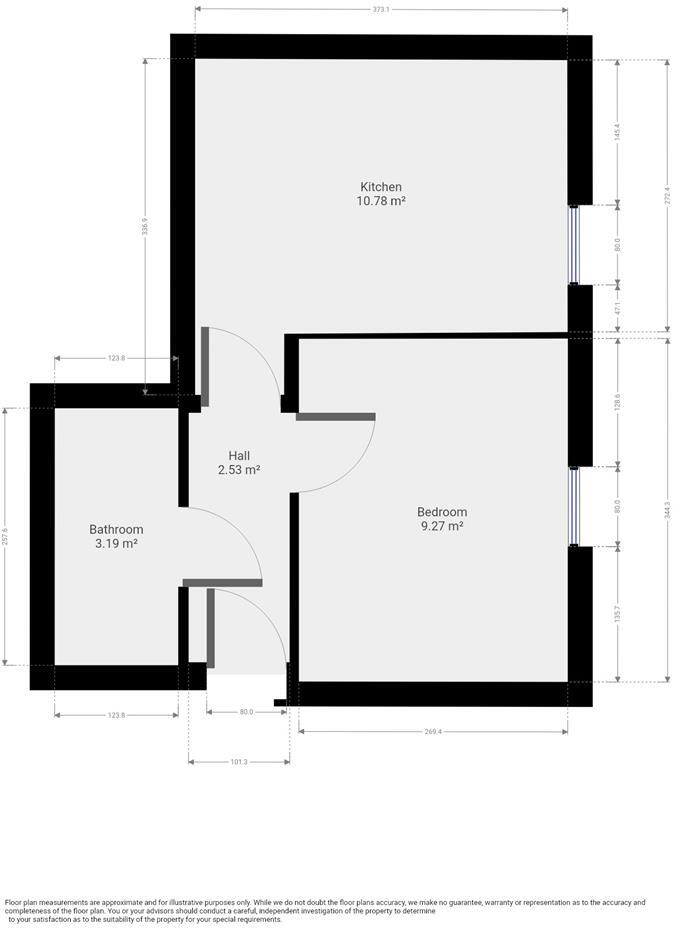 27/28 - Carholme Road - Student Apartment floorplan