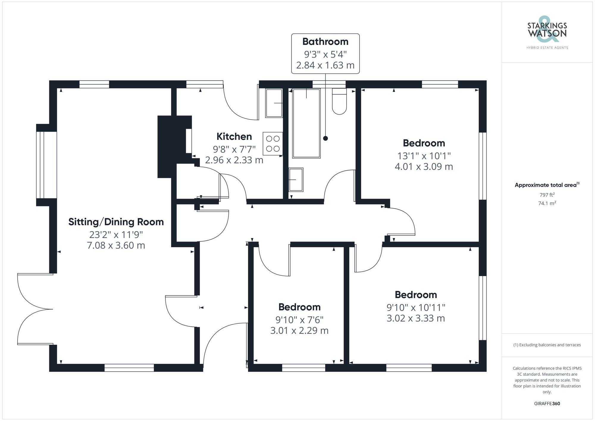 The Street, Rickinghall, Diss floorplan
