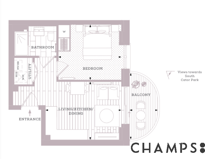 Cairncross House, Kidbrooke Village SE3 floorplan
