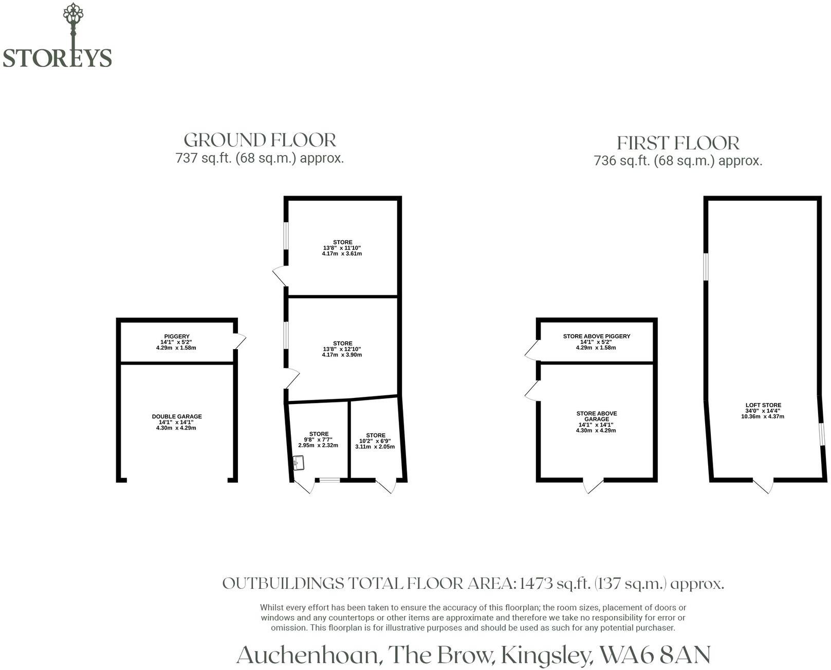 Auchenhoan, The Brow, Kingsley, Frodsham, WA6 8AN floorplan