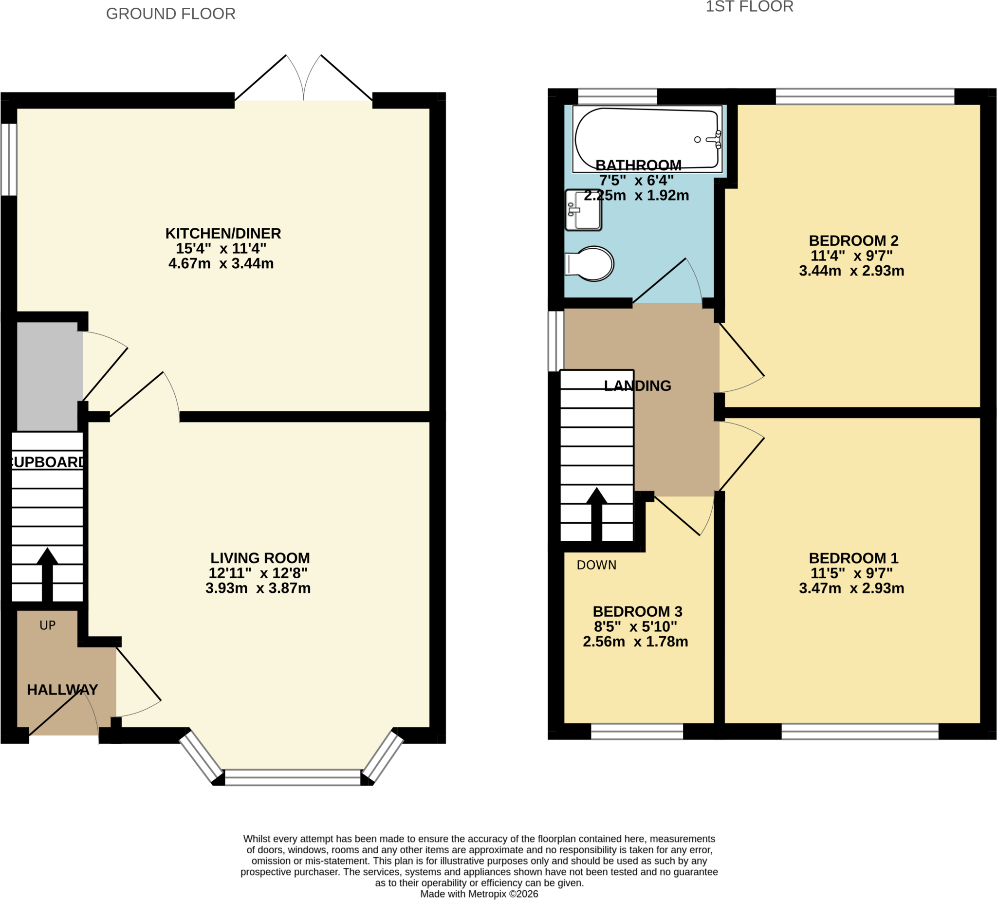 St. Georges Road, Droylsden floorplan