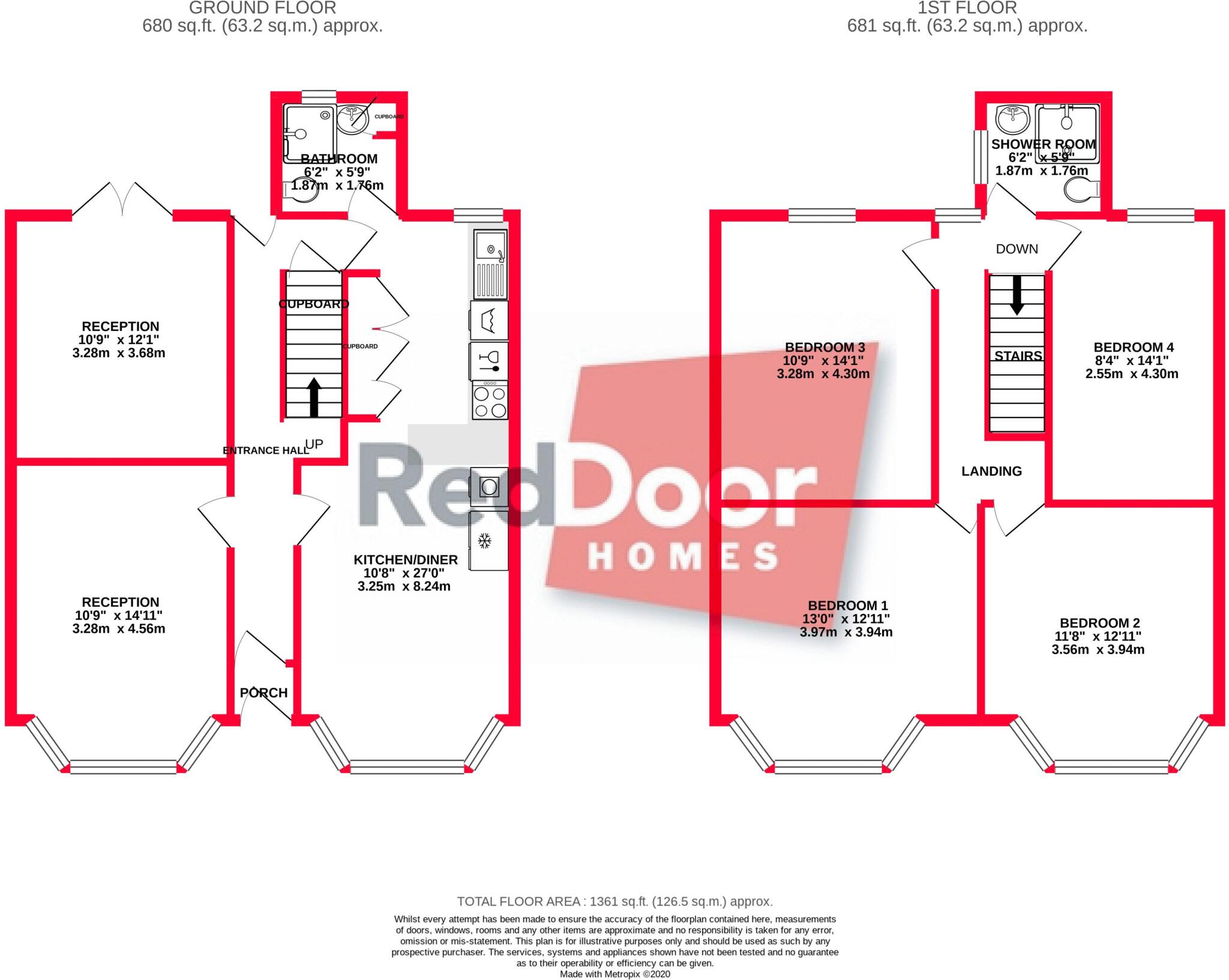 Nelson Road, Gillingham floorplan