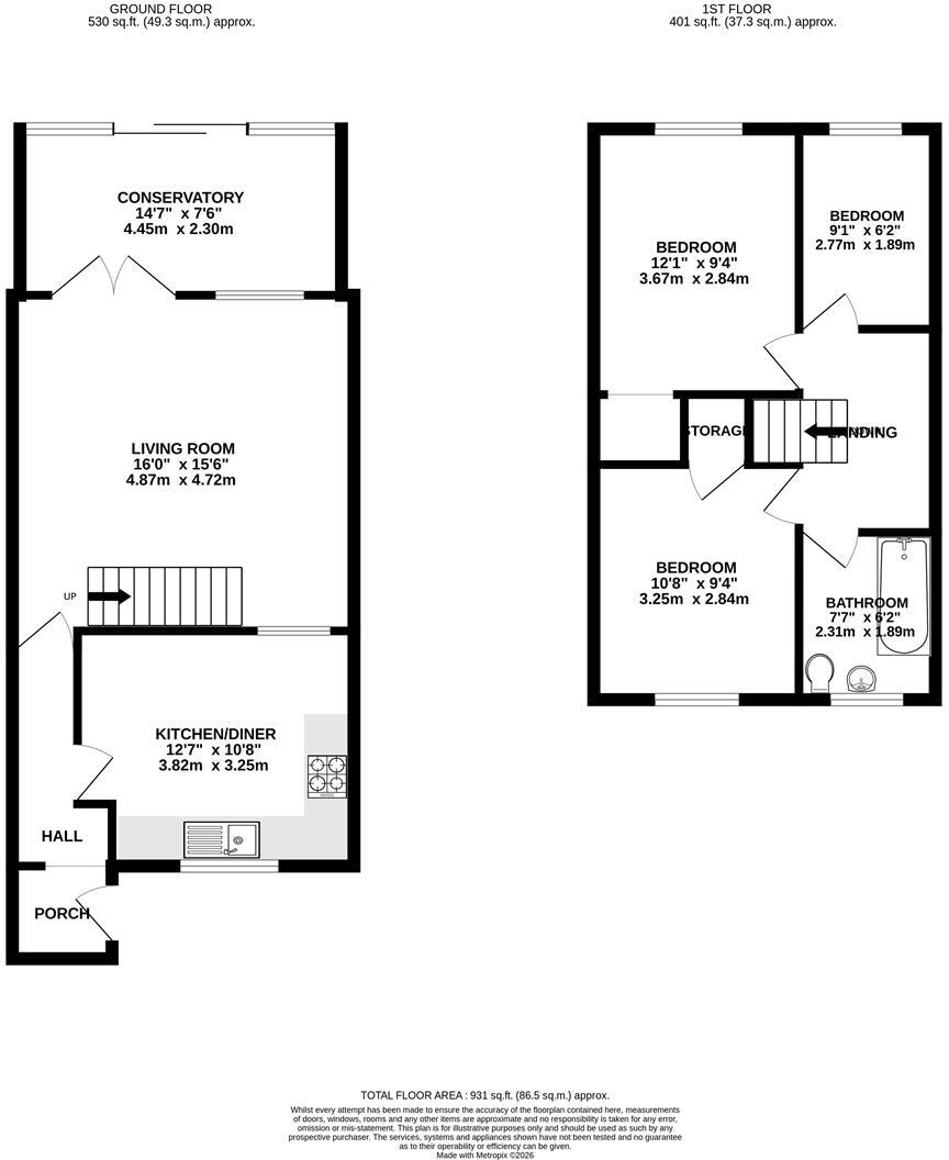 Factory Road, Winterbourne floorplan